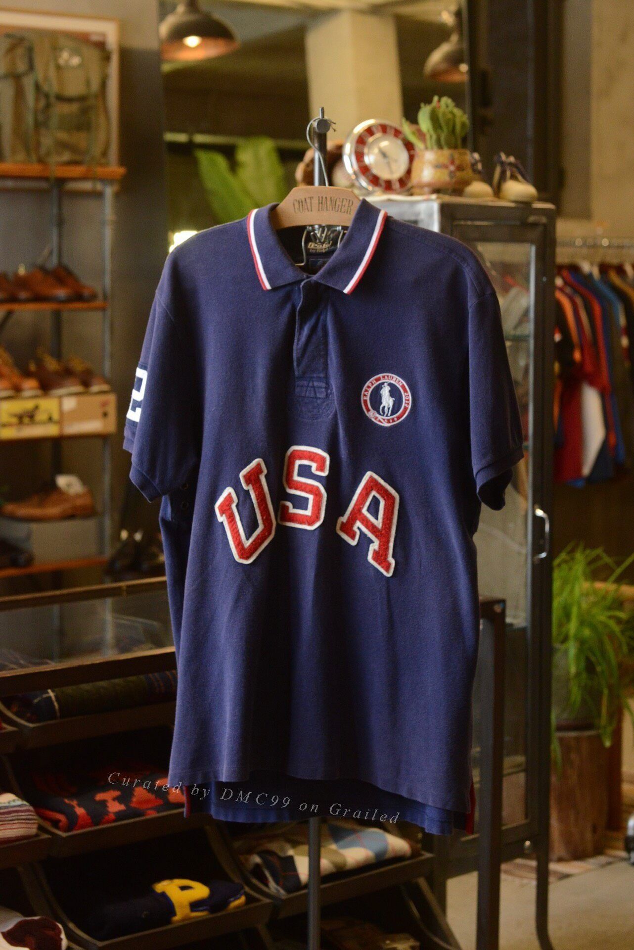 Polo Ralph Lauren POLO Ralph Lauren USA Olympics Polo Shirt Size US XL / EU 56 / 4 - 1 Thumbnail