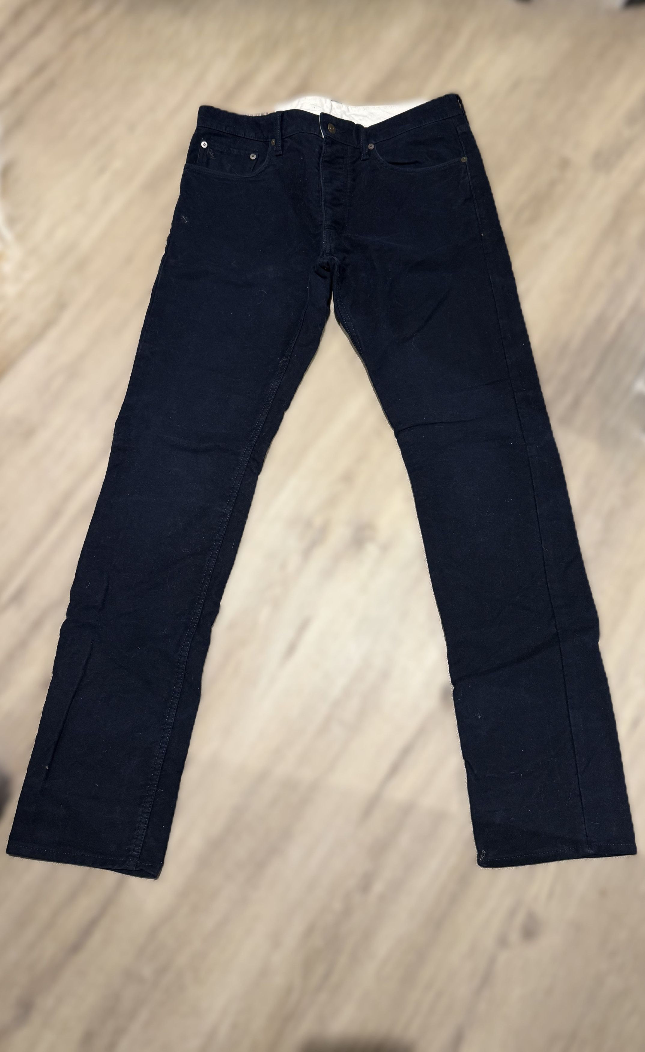 Polo Ralph Lauren Polo Ralph Lauren Varick Slim 625 Pants Blue 34x34 Size US 34 / EU 50 - 1 Thumbnail