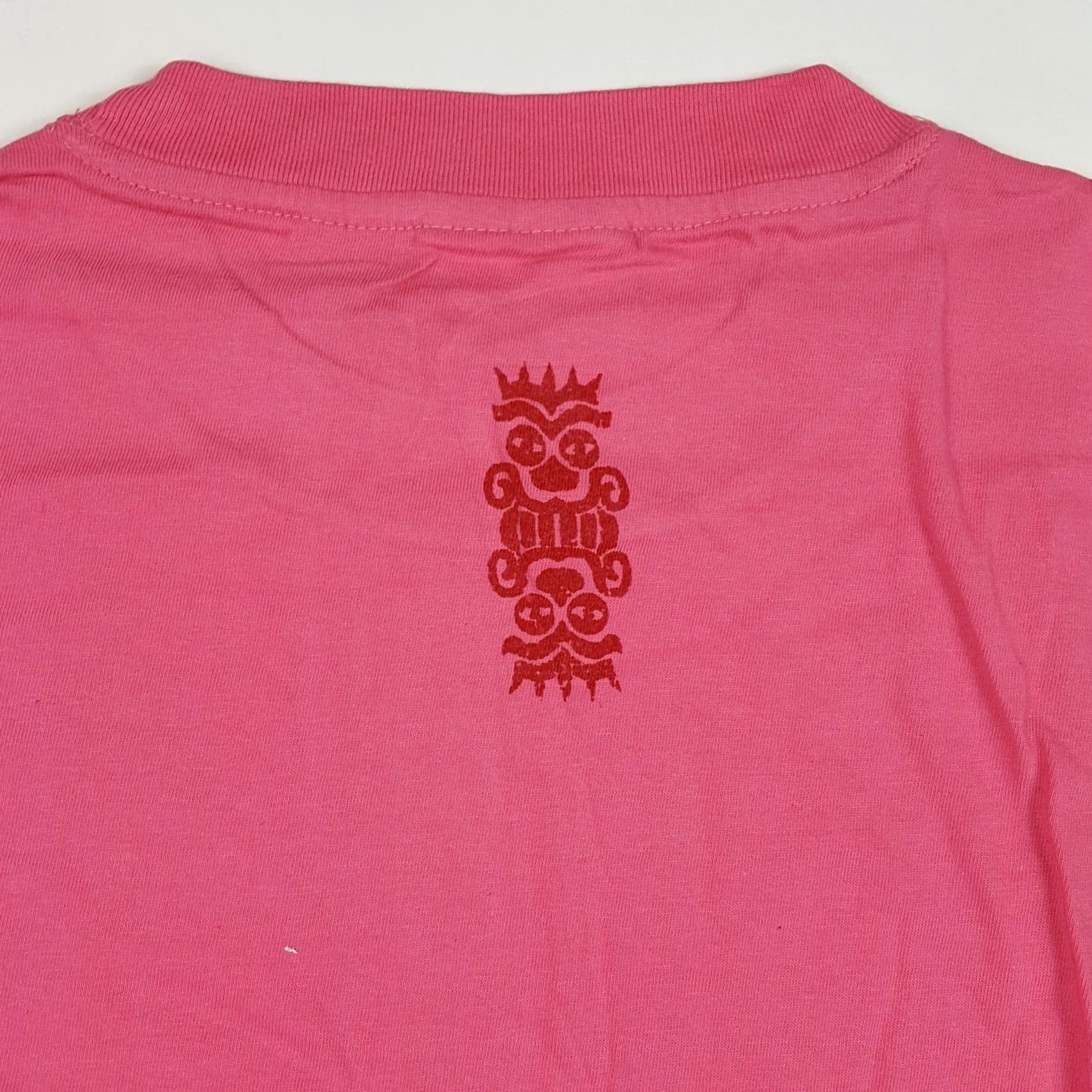 Vintage VINTAGE 90s Pink Tribal Tie-Dye Men's XL Hawaiian Aztec Sports T Shirt Size US XL / EU 56 / 4 - 5 Thumbnail