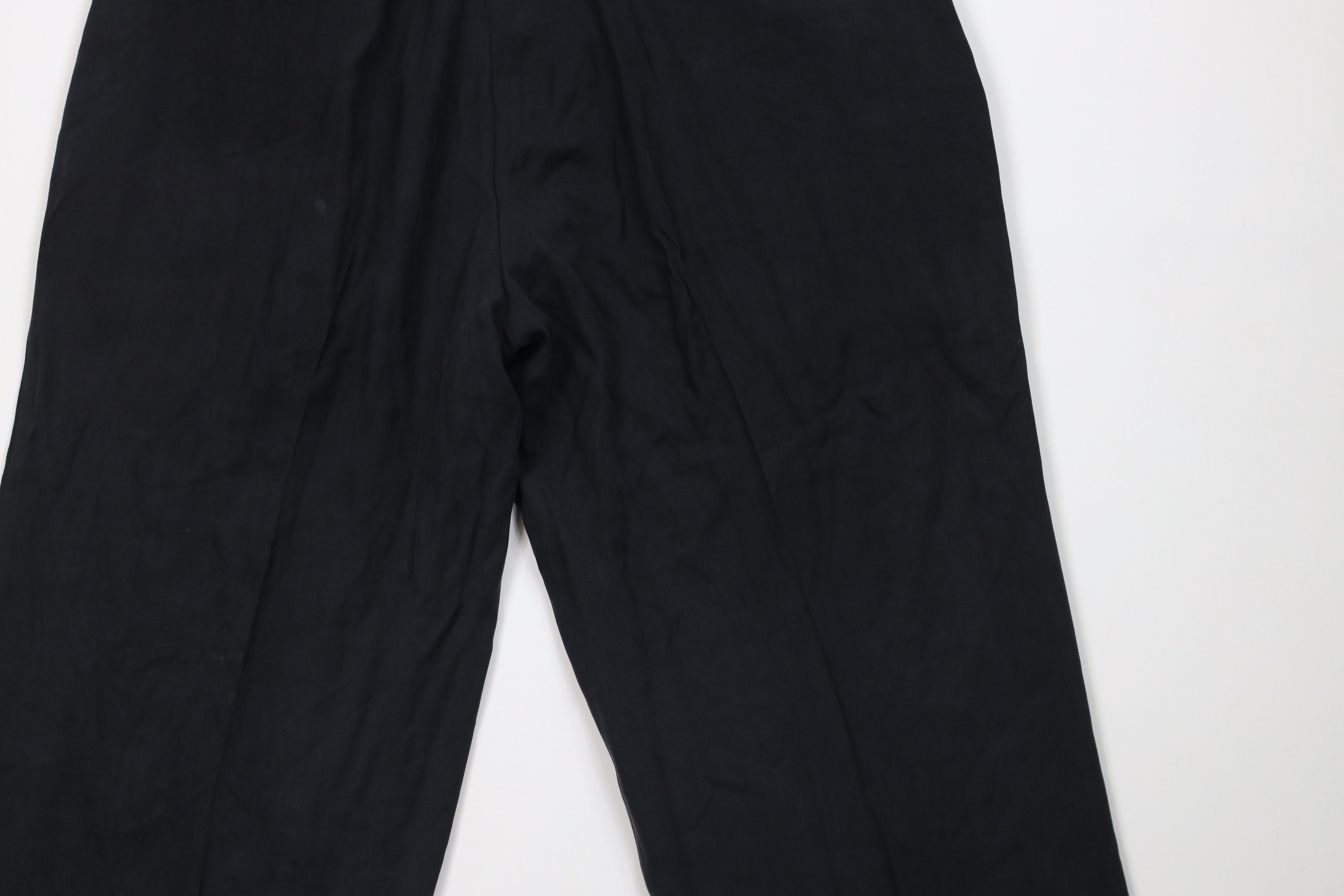 Vintage Vintage 90s Streetwear Silk Herringbone Wide Leg Chino Pants Size US 40 / EU 56 - 11 Thumbnail