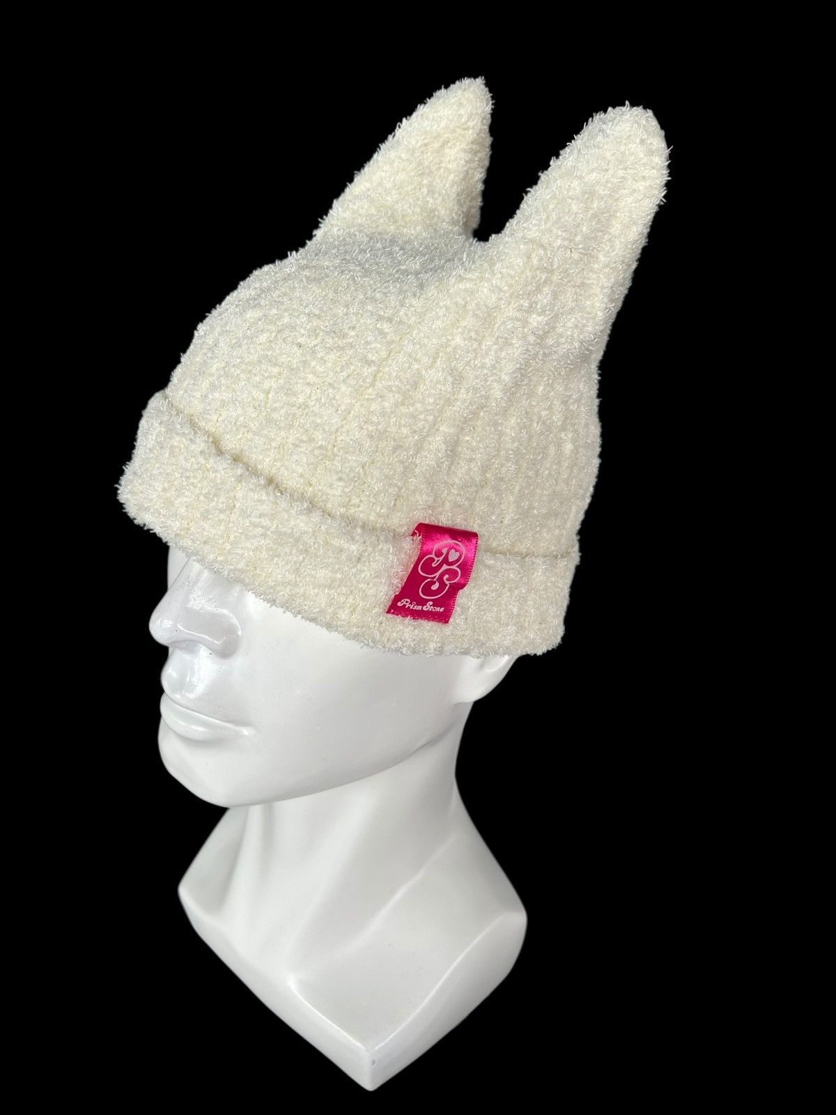 Japanese Brand × Kapital × Vintage Horn Devil Japanese Brand Prism Stone Fur Hairy Beanie Hats Size ONE SIZE - 6 Thumbnail