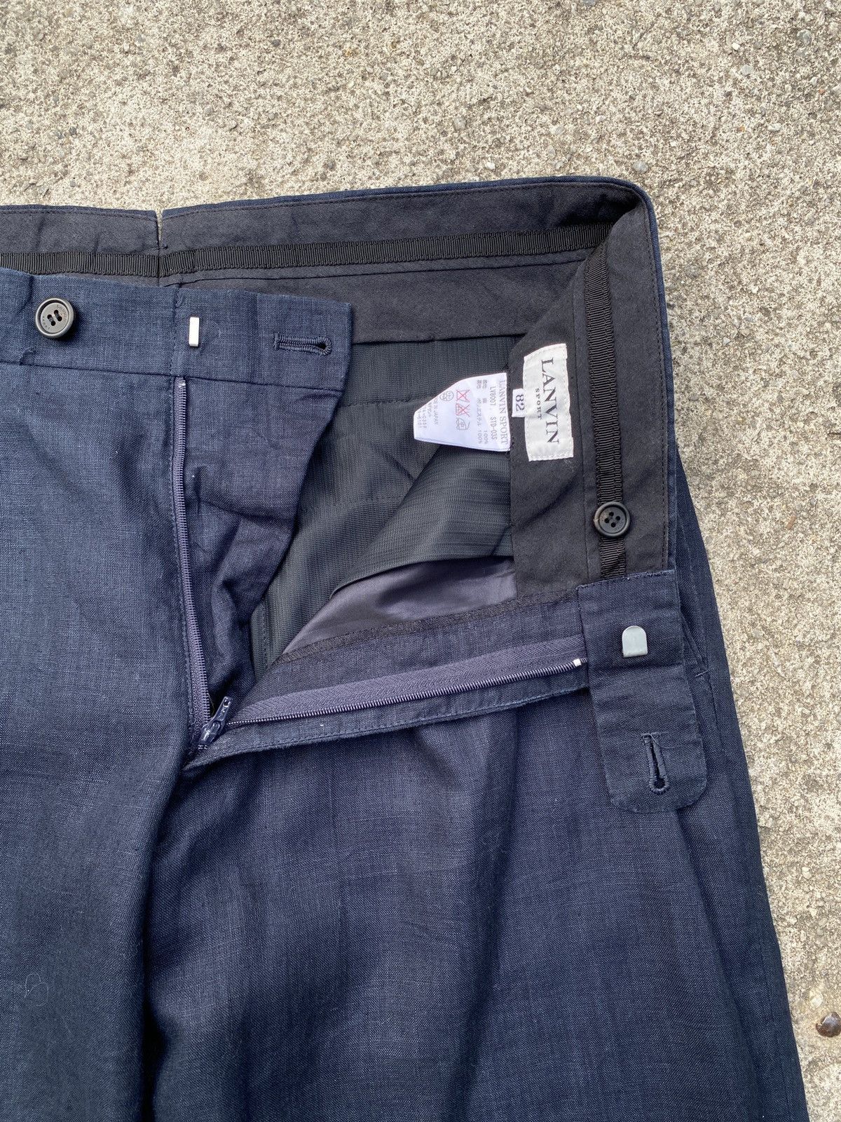 Lanvin × Vintage 1990s - Lanvin Sport Trouser Pant Size US 31 - 11 Thumbnail