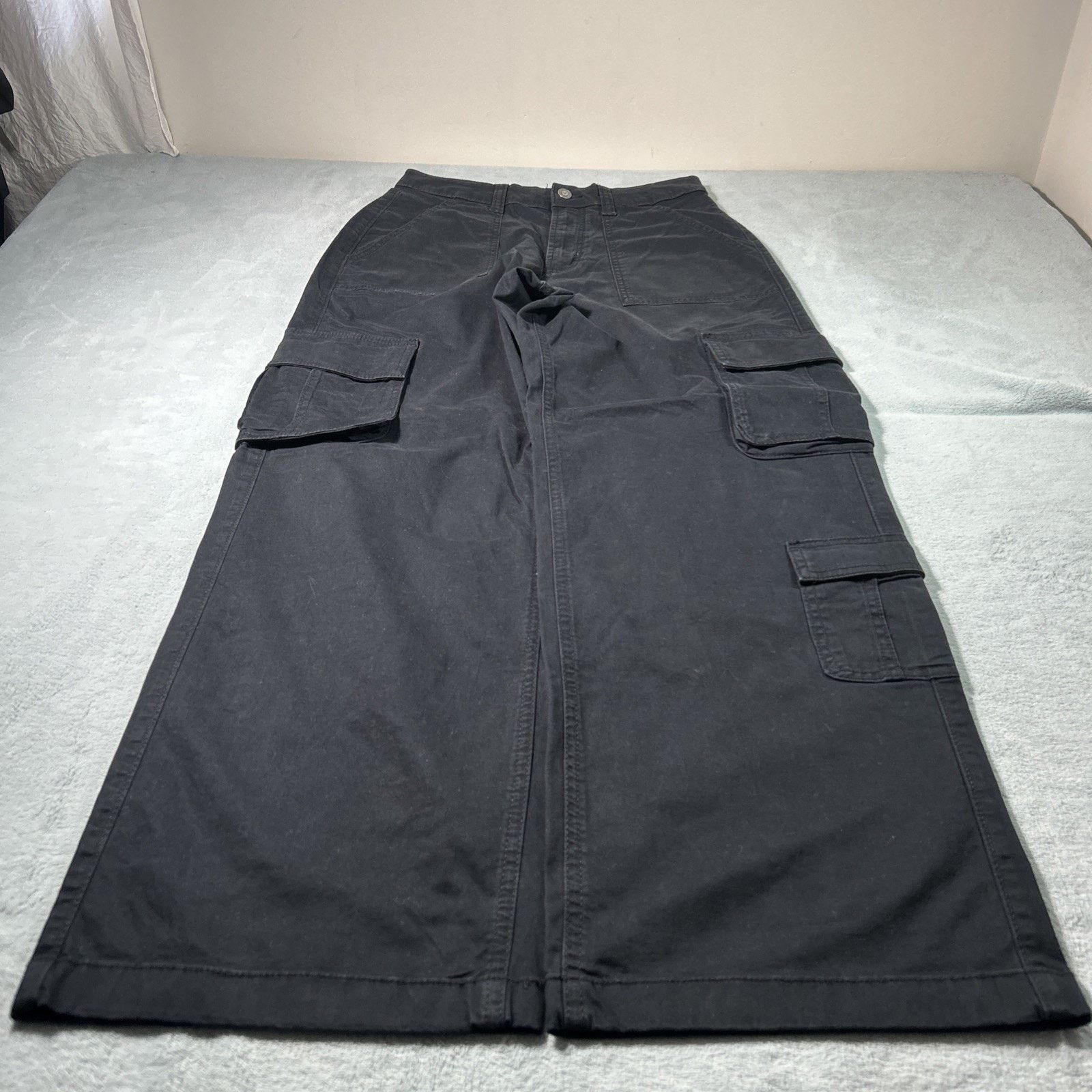 Hollister Beyond Baggy Cargo Pants 6 29x31 Hamilton Wide Loose Surplus Size 28" / US 6 / IT 42 - 1 Thumbnail