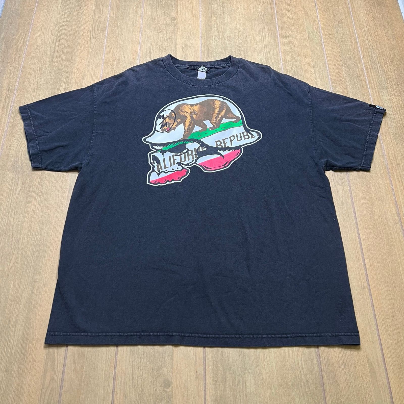 Metal Mulisha Y2K Metal Mulisha California Republic Black T-Shirt Sz XL Size US XL / EU 56 / 4 - 1 Thumbnail