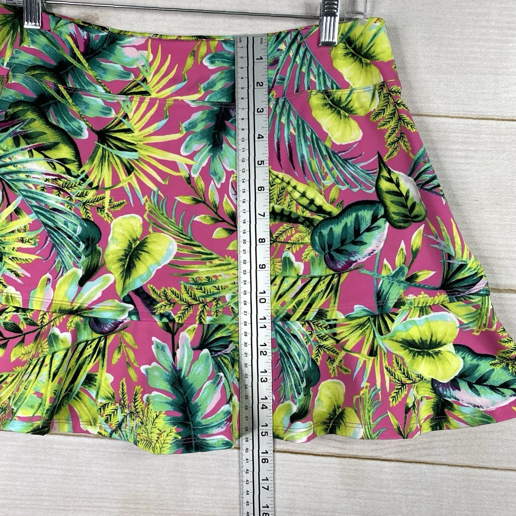 Tommy Bahama Tommy Bahama Active XL Floral Multicolor Pickleball Golf Tennis Ruffle Hem Skort Womens Size ONE SIZE - 5 Thumbnail