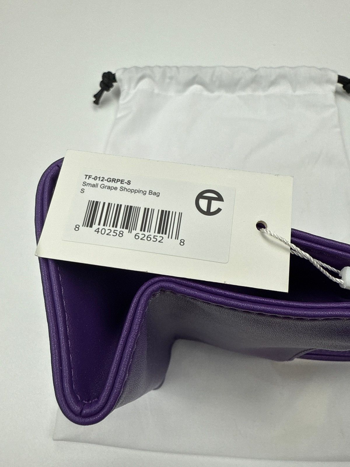 Telfar Telfar Small Shopping Bag Grape Size ONE SIZE - 3 Thumbnail
