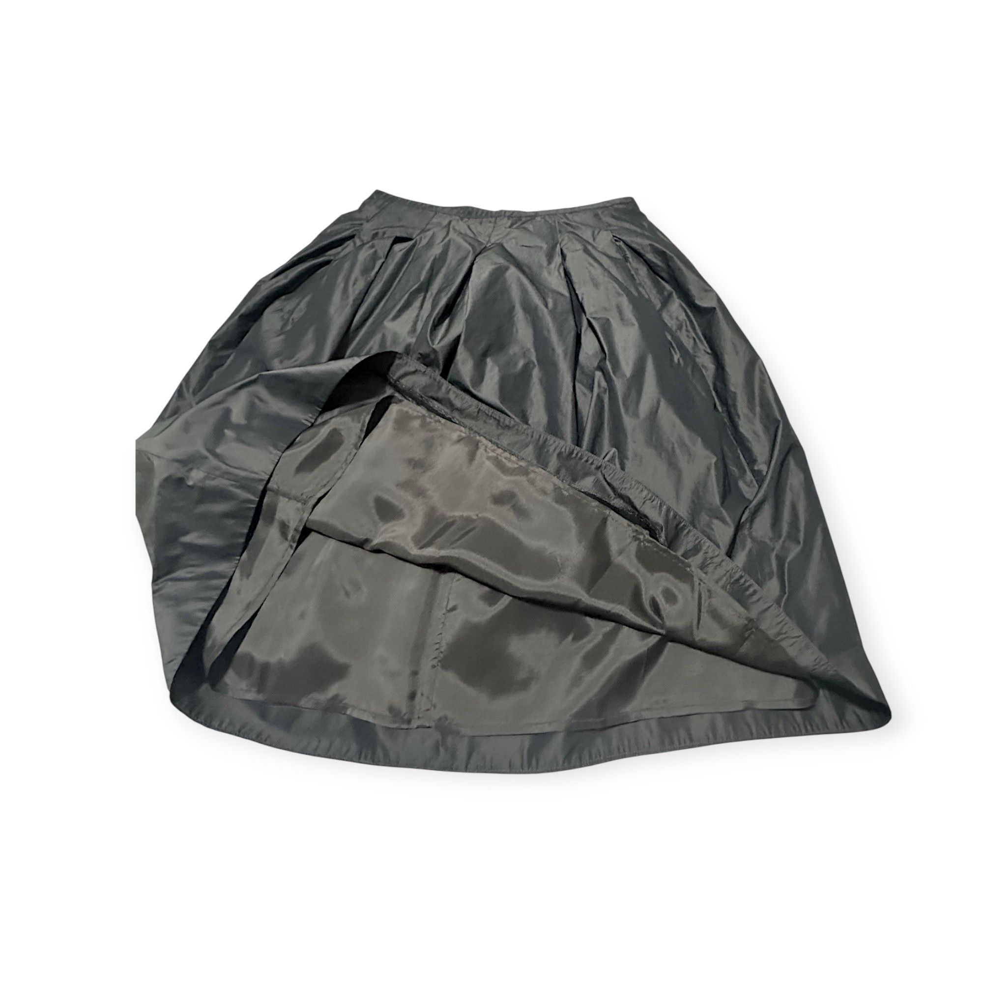 Vince Vince Gray A-Line Knee-Length Skirt W/Soft Pleats & Pockets Size 34" / US 12 / IT 48 - 9 Thumbnail