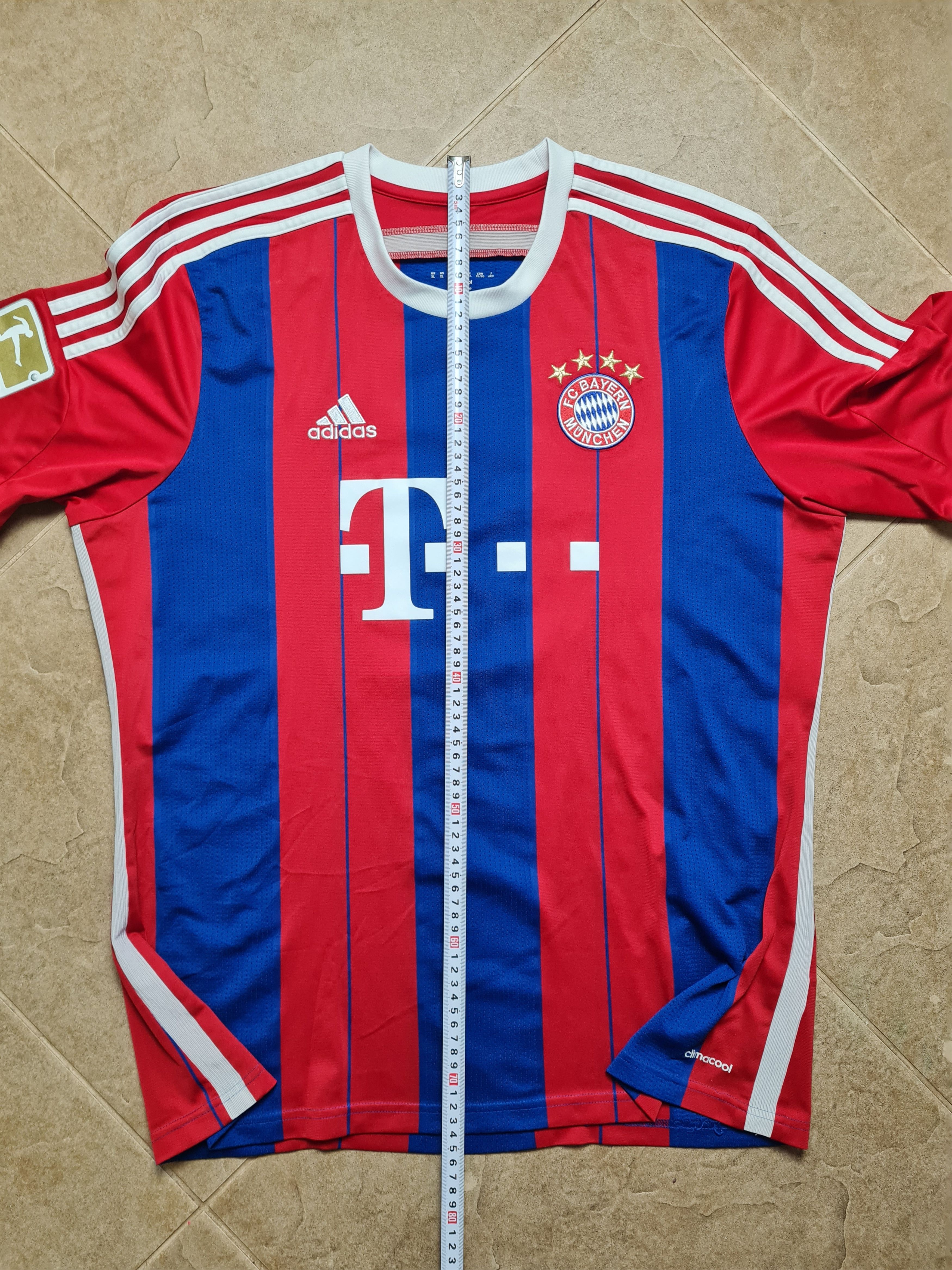 Adidas ADIDAS BAYERN MUNICH 14/15 Shirt 75 Nazif Hajdarovic F48499 Size US XL / EU 56 / 4 - 6 Thumbnail