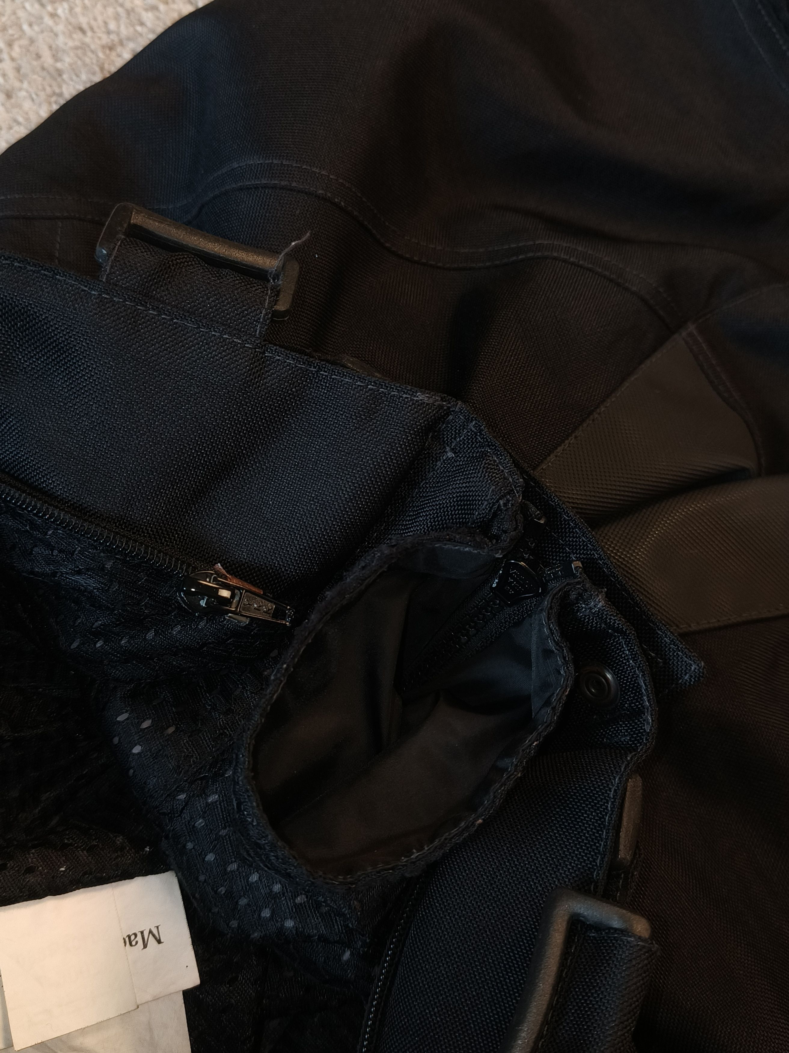 Vintage Held Motorcycle Pants Heavy-duty black textile riding pants Size US 31 - 6 Thumbnail