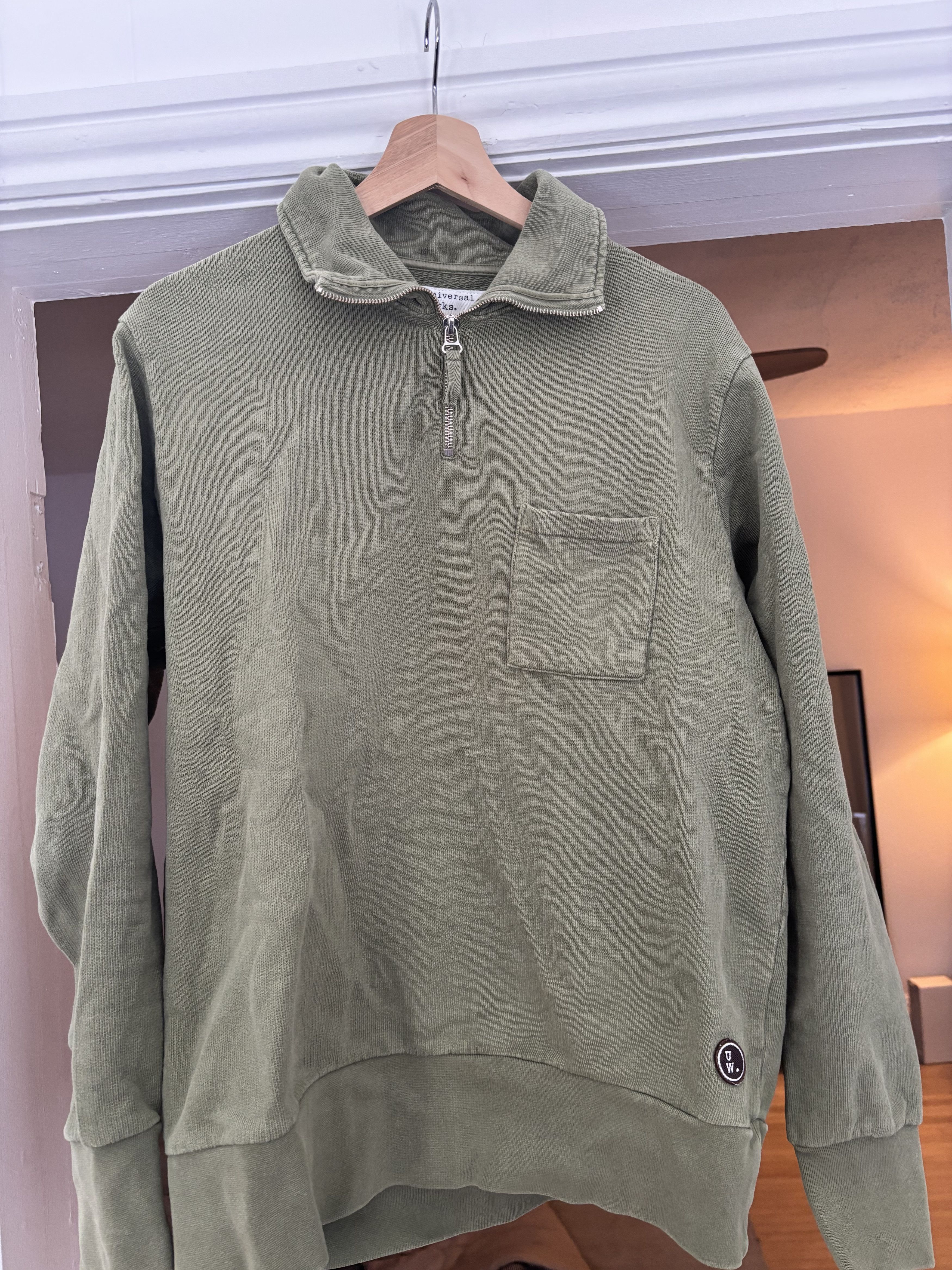 Universal Works 1/4 Zip