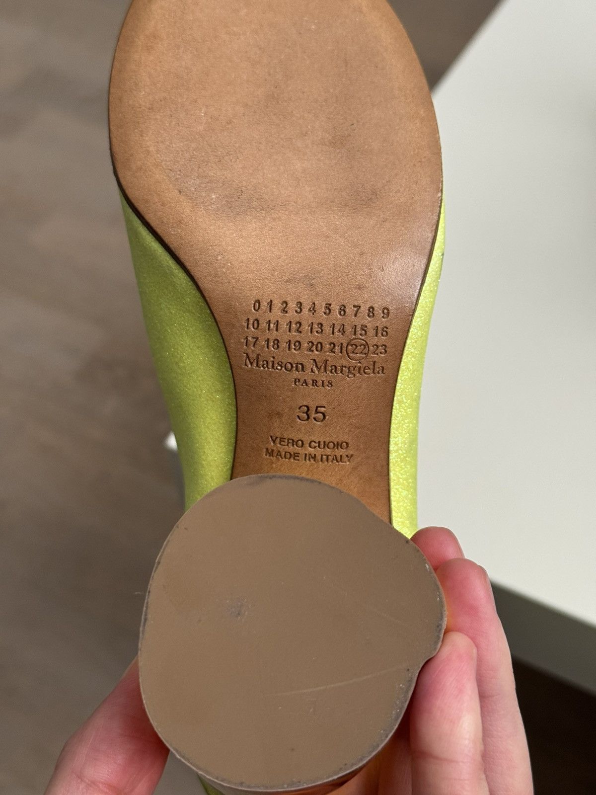 Maison Margiela Maison Margiela Crushed Heel Glitter Ankle Boots Size US 5 / IT 35 - 7 Thumbnail