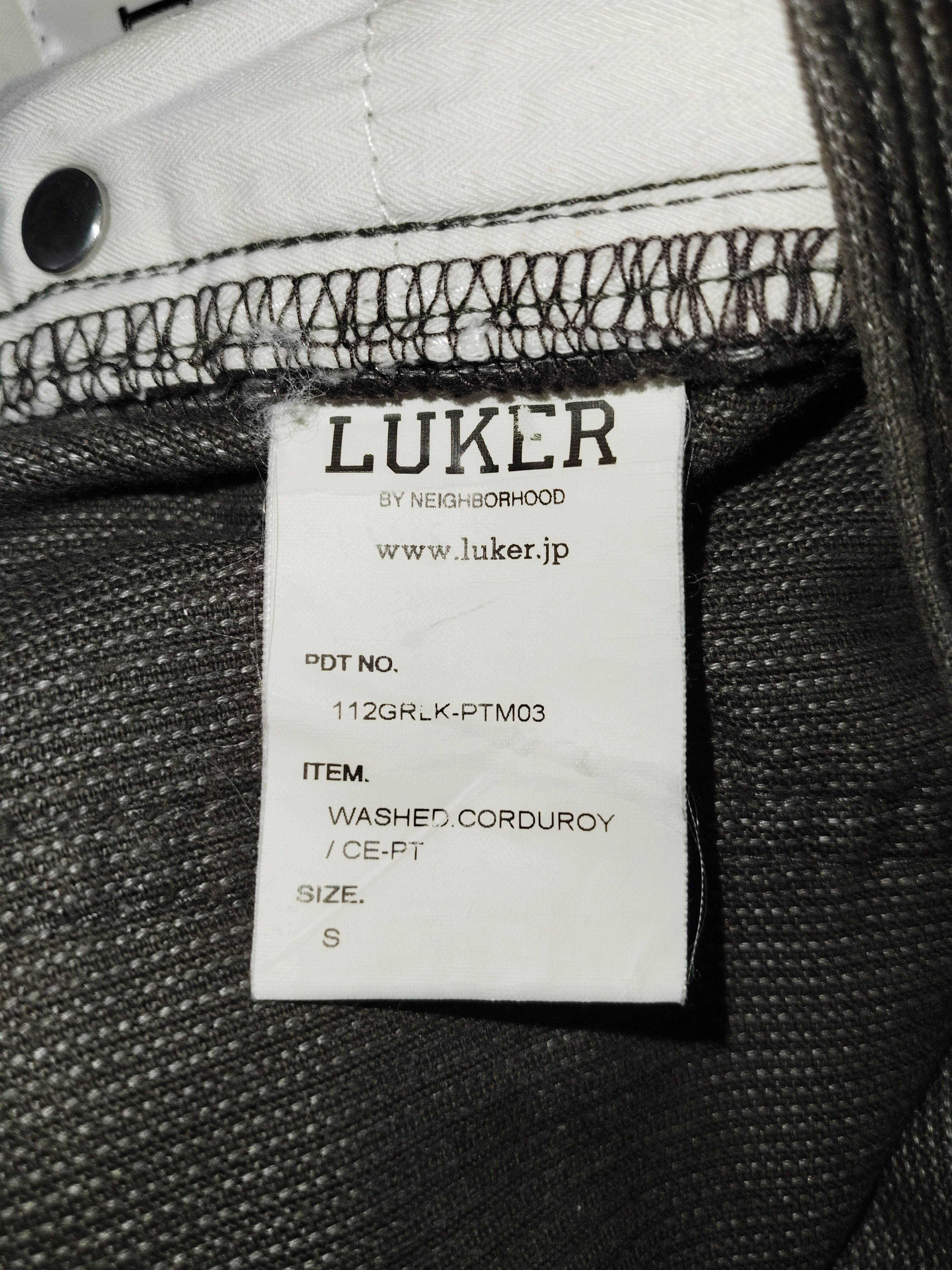 Neighborhood LUKER By NEIGBORHOOD Distressed Corduroy Pant Size US 32 / EU 48 - 9 Thumbnail