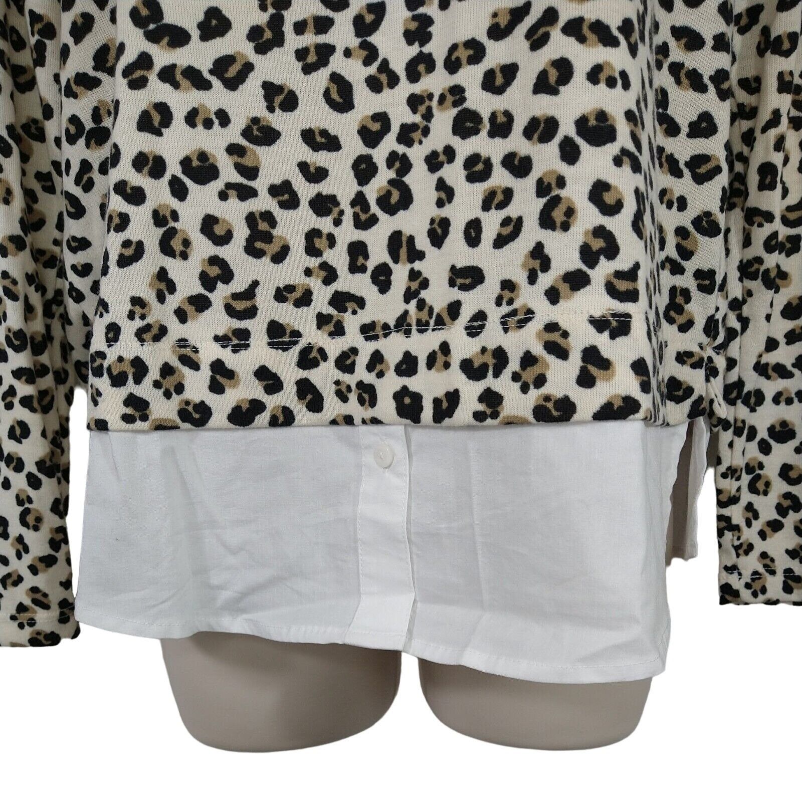 Other Zac and Rachel Mock Layer Knit Top Sweater Women Size S Size S / US 4 / IT 40 - 4 Thumbnail