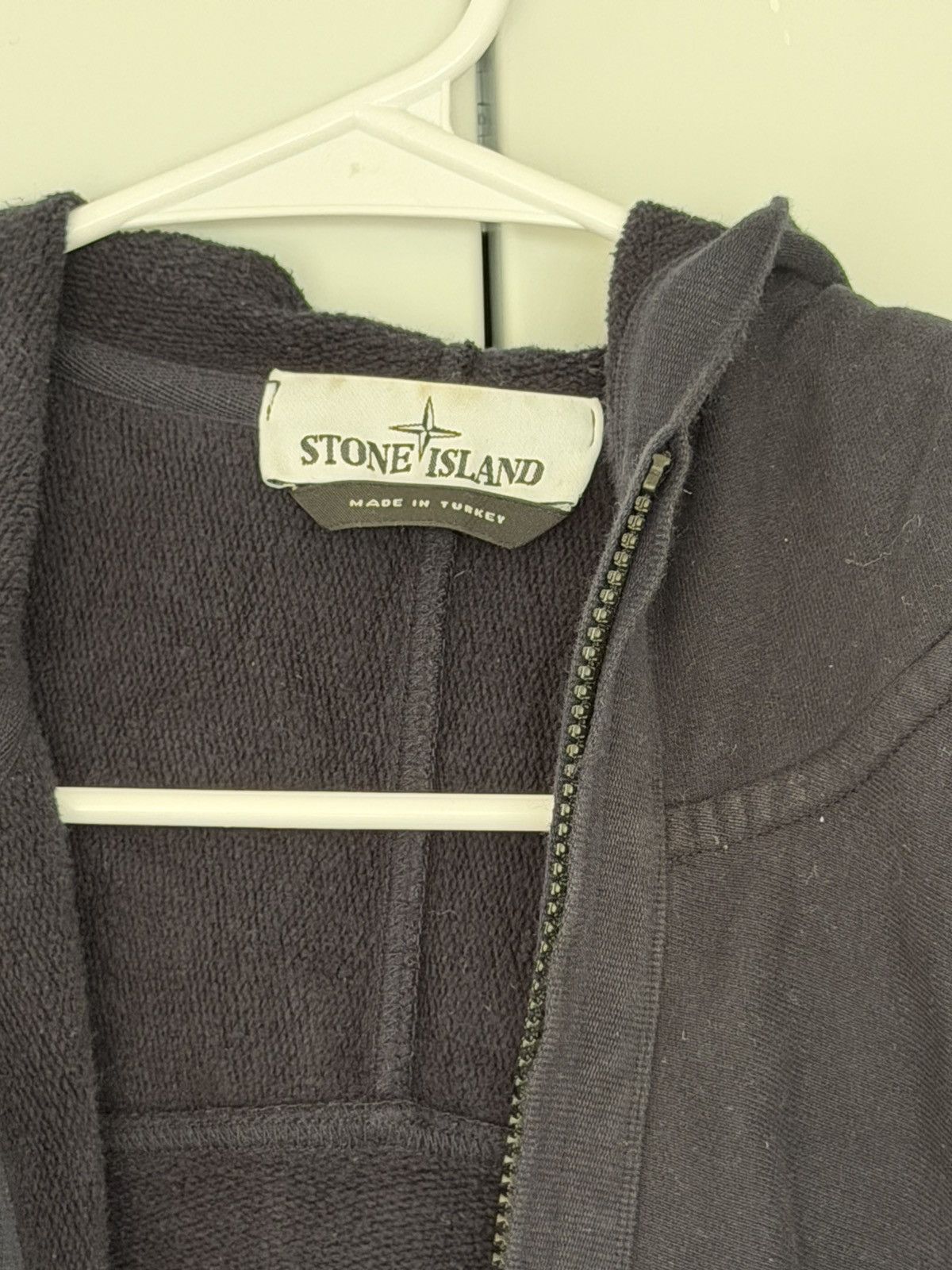 Stone Island Stone Island Black Zip-Up Hoodie Size US M / EU 48-50 / 2 - 5 Thumbnail