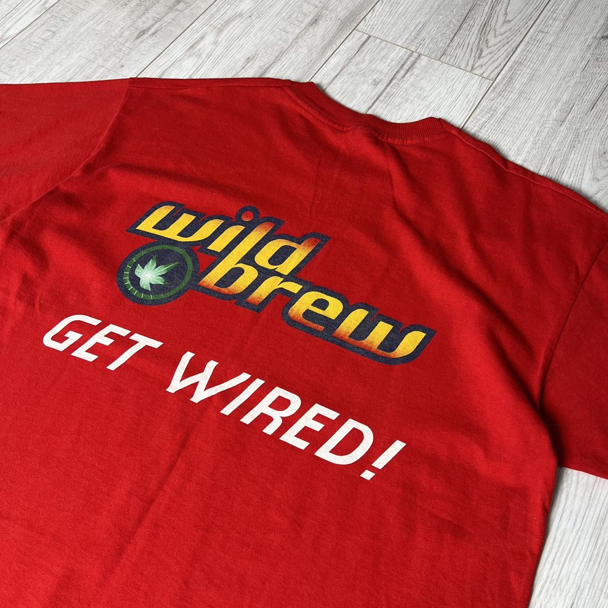 Vintage Vintage “Wild Brew Get Wired!” Single Stitch Tee Size US XL / EU 56 / 4 - 4 Thumbnail