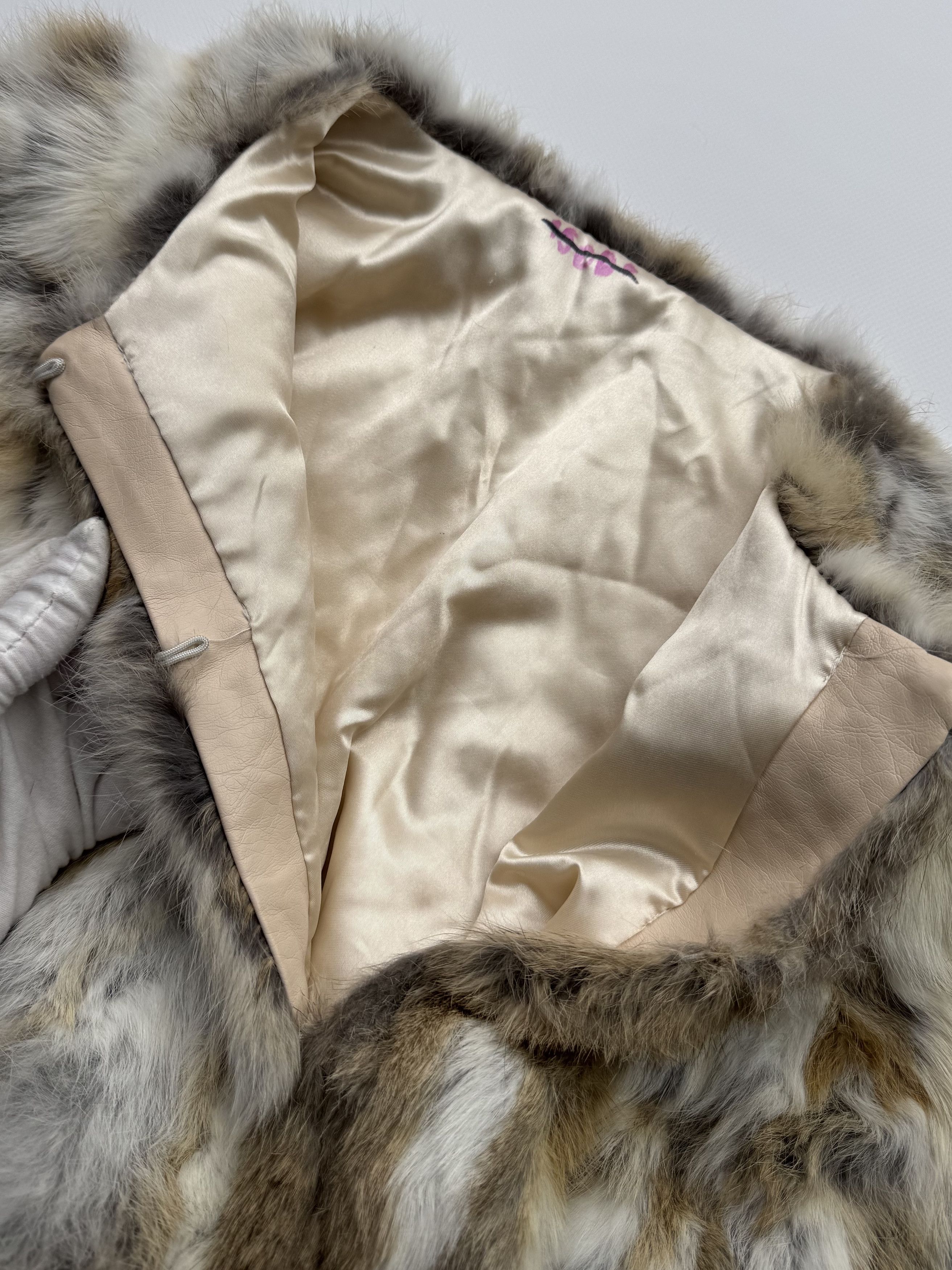 Japanese Brand Vintage Cropped Real Fur Coat B123 E2 Size M / US 6-8 / IT 42-44 - 7 Thumbnail