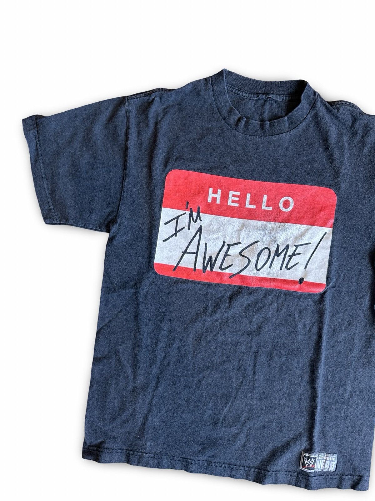 Vintage × WWE WWE Wrestling The Miz "Hello I'm Awesome" T-Shirt Size US M / EU 48-50 / 2 - 2 Thumbnail