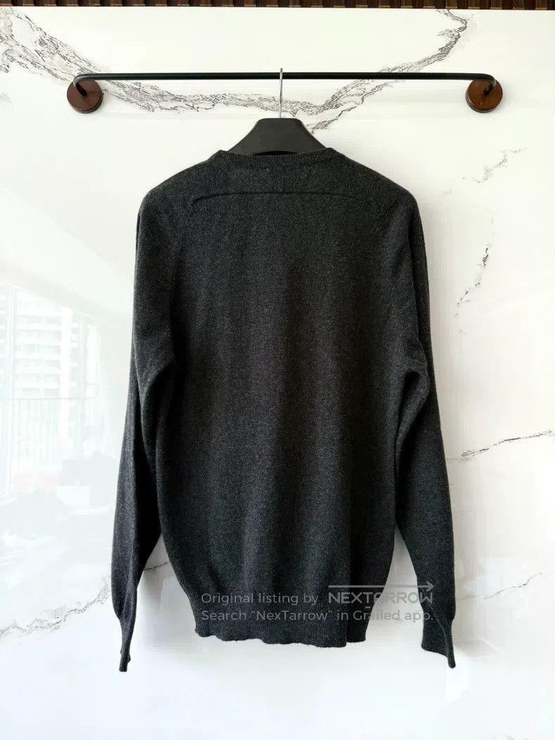 Saint Laurent Paris Saint Laurent Paris Grey Cashmere Geometric Sweater Hoodie Size US S / EU 44-46 / 1 - 4 Thumbnail