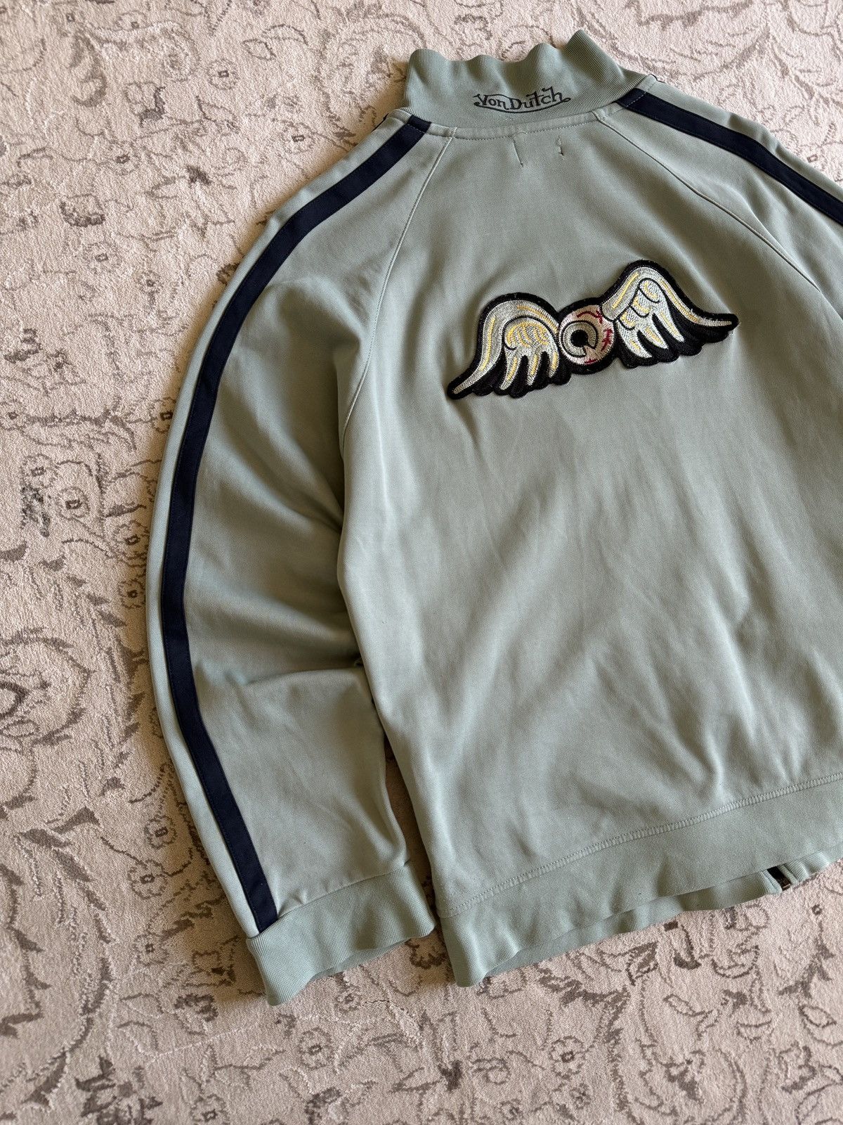 Von Dutch Vintage Von Dutch Multi Logo Zip Track Jacket Y2K Size US M / EU 48-50 / 2 - 12 Thumbnail