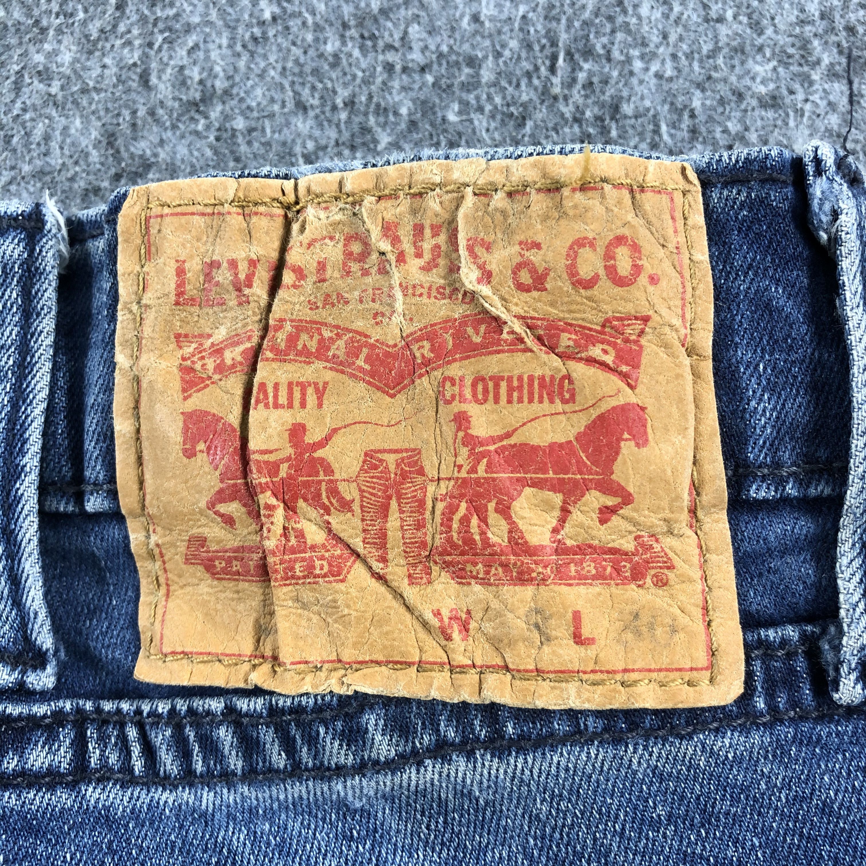 Levi's Vintage Blue Wash Levis 513 Jeans-J2631 Size US 36 / EU 52 - 5 Thumbnail