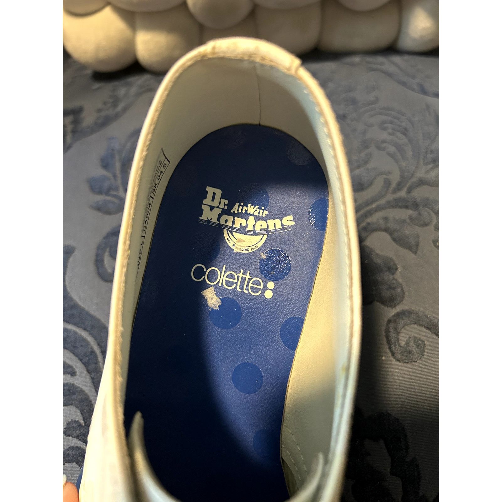 Dr. Martens Very Rare! Dr Martens x Colette White Polka Dot size 7/EU 38 Size US 7 / IT 37 - 6 Thumbnail