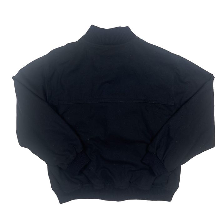 Wood and Iron Woods & Irons Royal Golf Course Jacket Wool Bomber Black