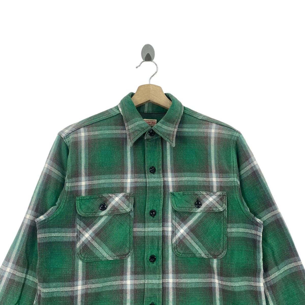 Sugar Cane Vintage SUGAR CANE Check Toyo Ent Japan Western Shirt Size US M / EU 48-50 / 2 - 2 Thumbnail