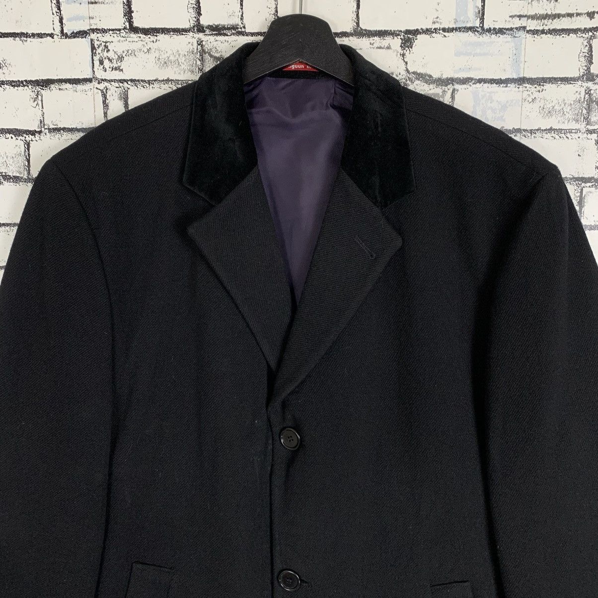 Other Vintage Mangunn Man Wool Long Coat Size US L / EU 52-54 / 3 - 2 Thumbnail