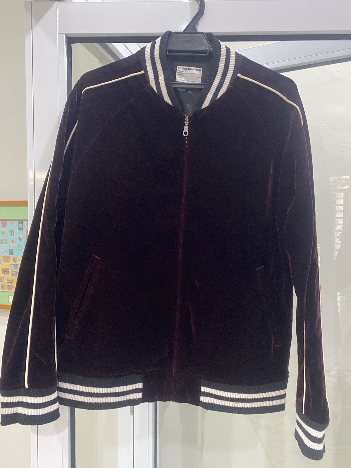 Japanese Brand Velvet Burgundy Jacket Size US M / EU 48-50 / 2 - 3 Thumbnail