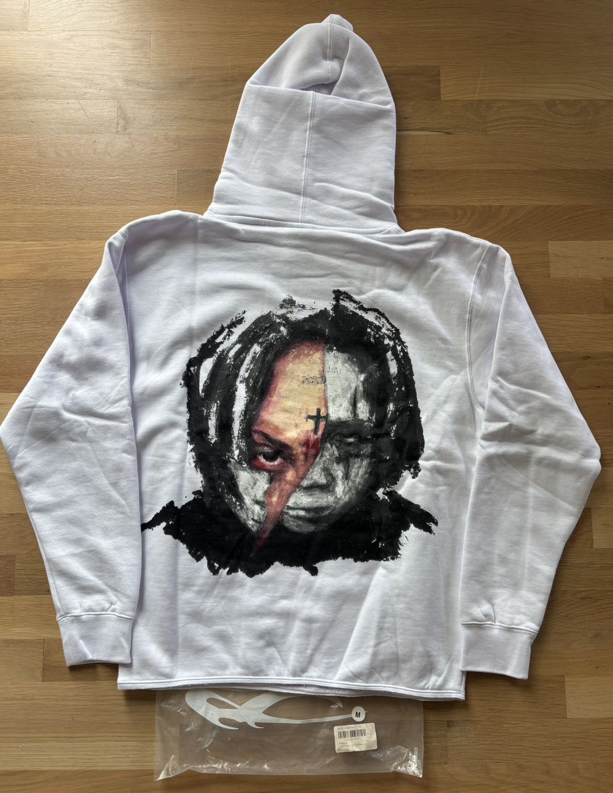 Revenge × Trippie Redd Revenge Trippie Redd Arch Logo Hoodie Size US M / EU 48-50 / 2 - 4 Thumbnail