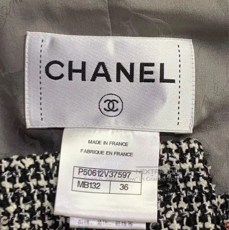 Chanel Chanel Gray Cotton Women's Pullover Sweater . Size XS / US 0-2 / IT 36-38 - 3 Thumbnail