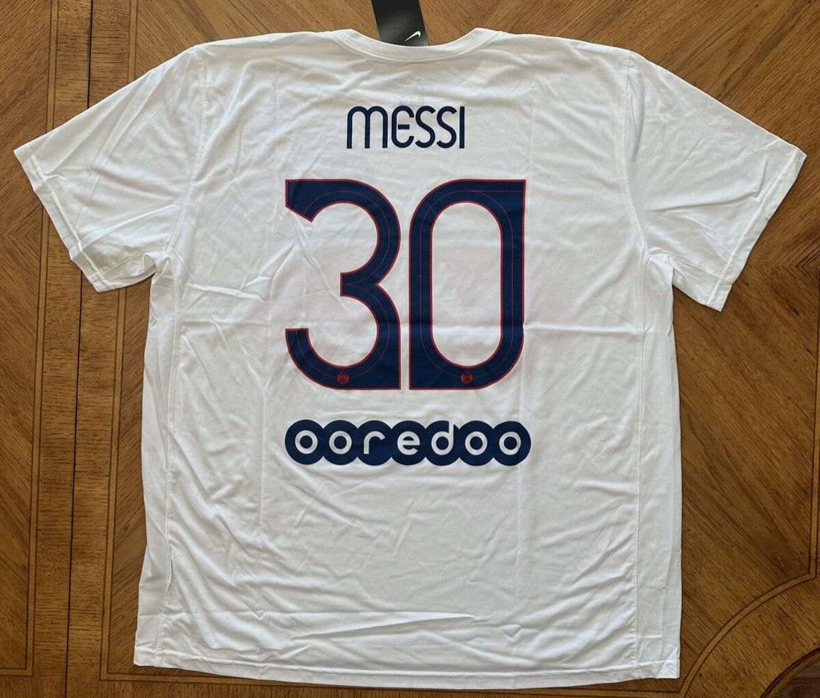 Nike Lionel Messi Nike Dri-FIT Paris Saint-Germain Jersey T-Shirt Size US XXL / EU 58 / 5 - 4 Thumbnail