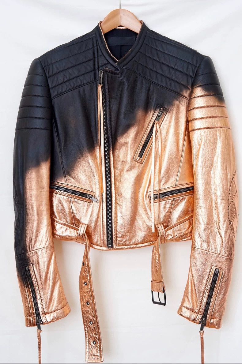 Haider Ackermann Haider Ackermann Leather motorcycle jacket Size US M / EU 48-50 / 2 - 5 Thumbnail