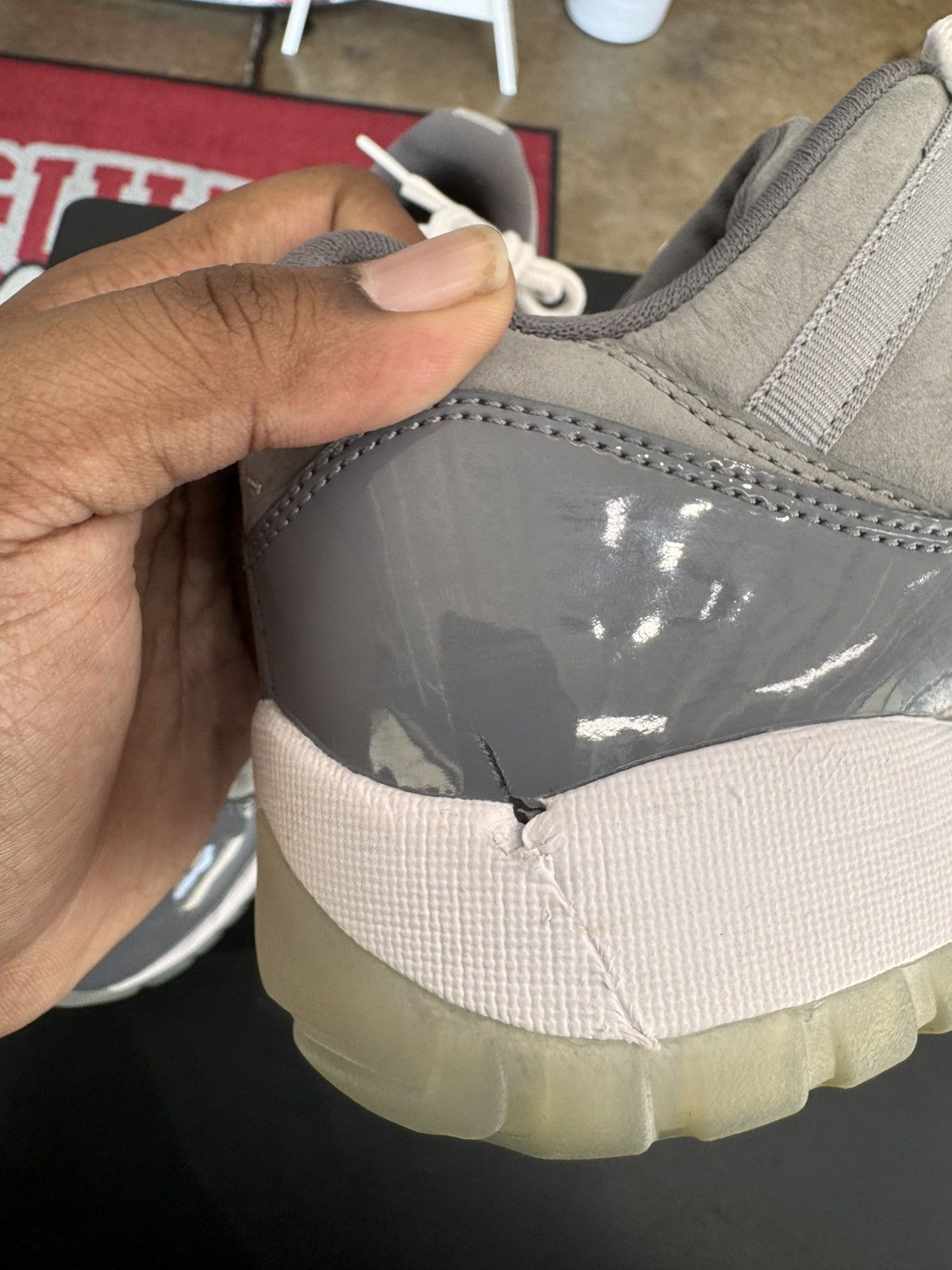Jordan Brand Air Jordan 11 Low Cool Grey Size 11.5 (2018) Size US 11.5 / EU 44-45 - 10 Thumbnail