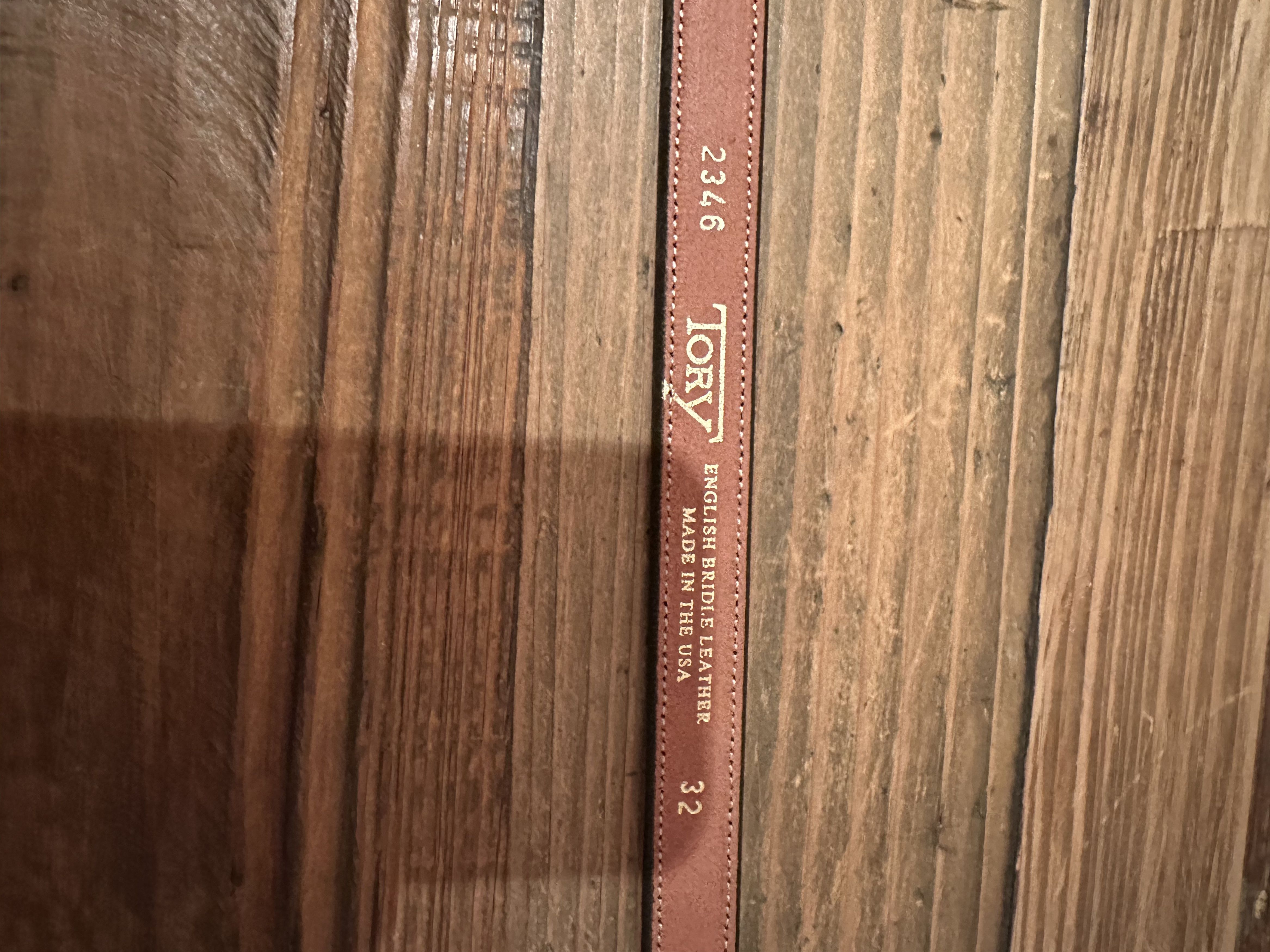 Other Brown Spur Belt w/ Gold Hardware (Size 32) Size 32 - 3 Thumbnail