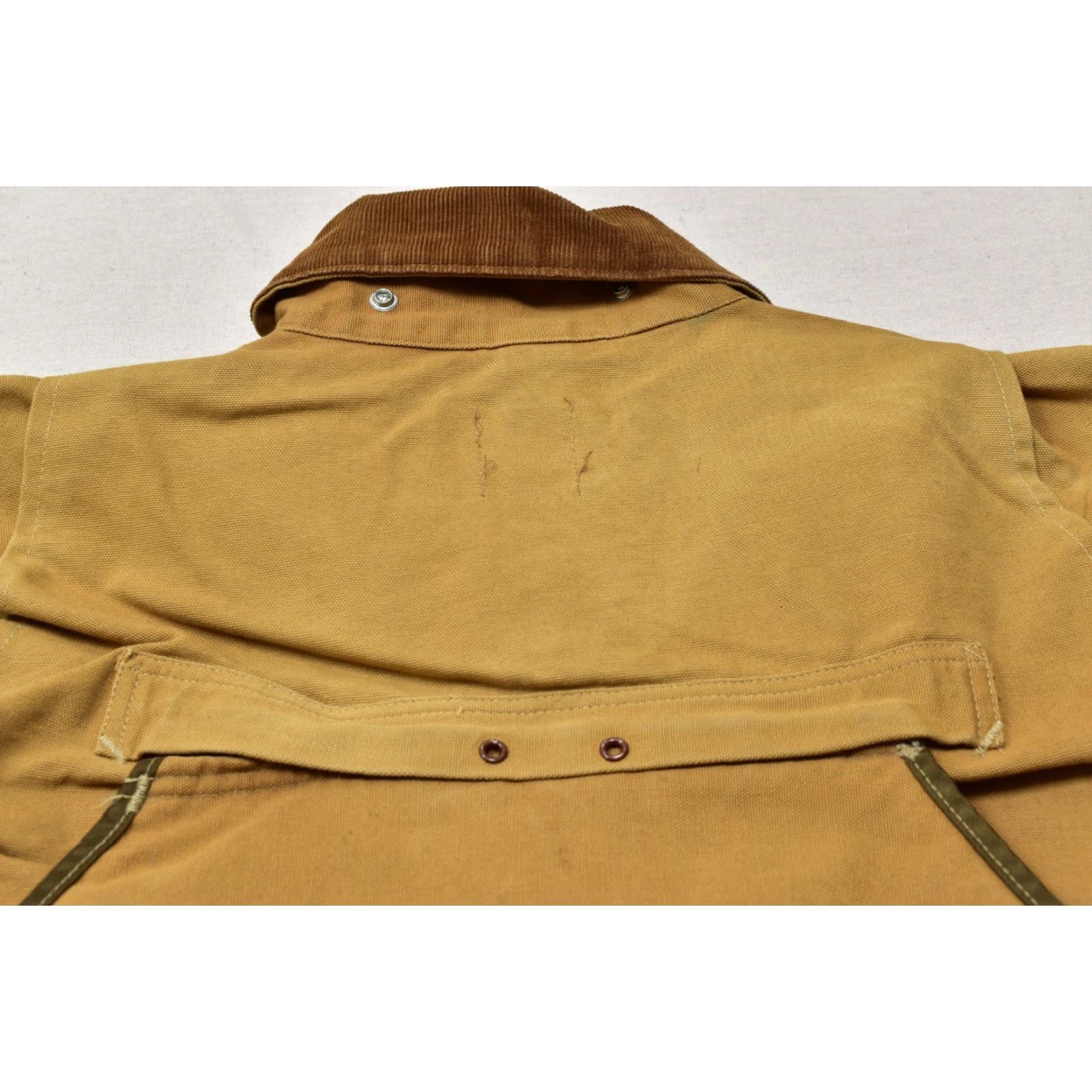 Carhartt VINTAGE Carhartt Field Jacket Jacket Regular XL Brown Canvas Duck Hunting Corduroy Logo Men MU256 CU256 J97 Size US XL / EU 56 / 4 - 7 Thumbnail