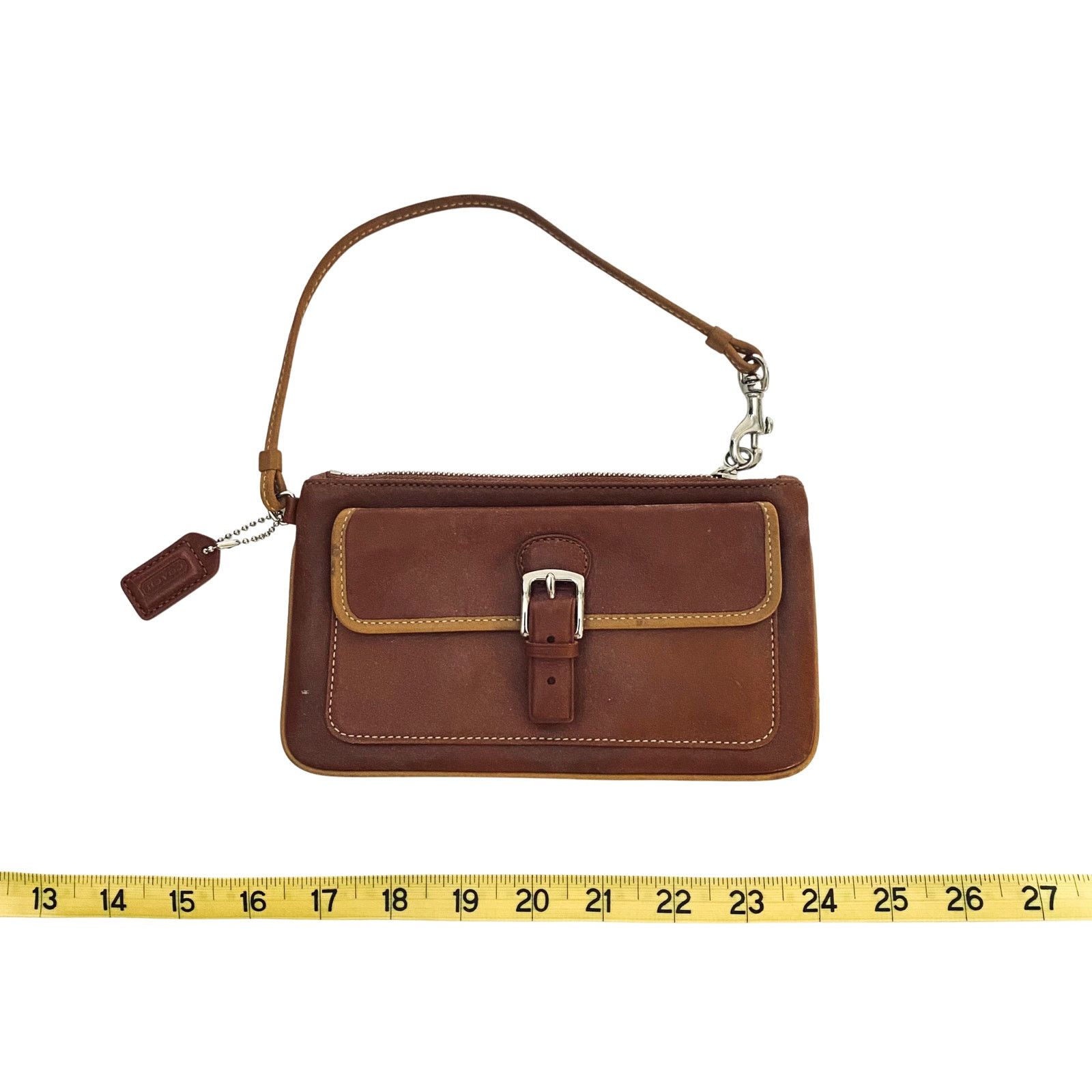 Coach Coach Leather Buckle Wristlet Size ONE SIZE - 2 Thumbnail