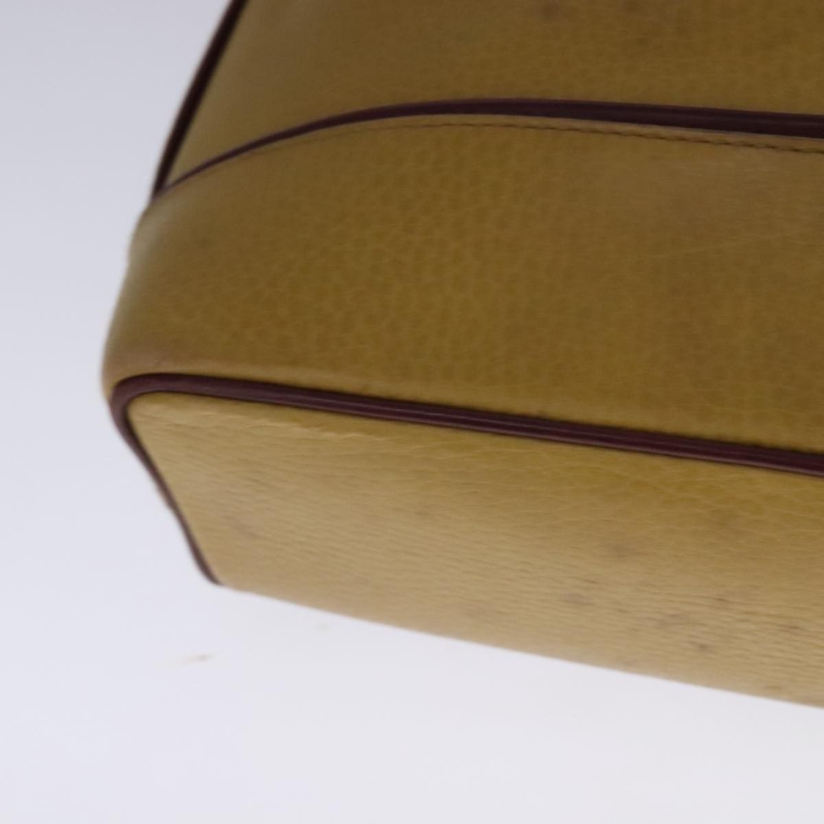 Cartier Cartier Shoulder Bag Leather Yellow Size ONE SIZE - 15 Thumbnail