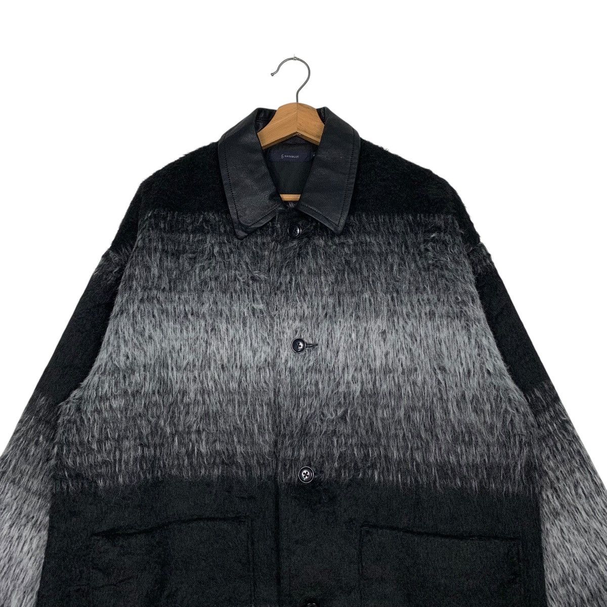 RAGEBLUE Japanese Brand Rageblue Two Tone Fur Jacket Size US M / EU 48-50 / 2 - 2 Thumbnail