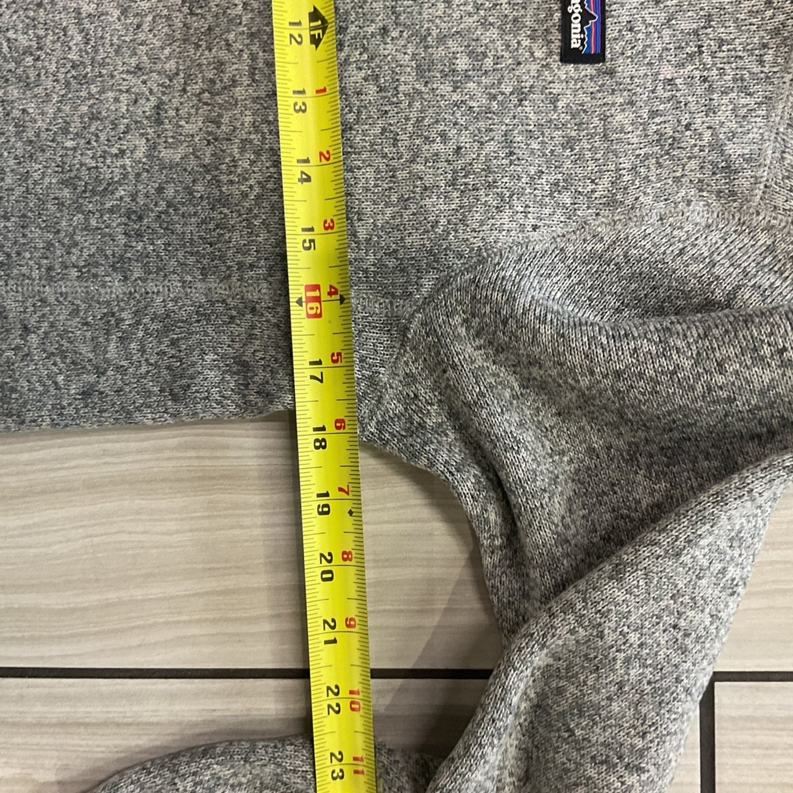 Patagonia Patagonia Stonewashed Grey 1/4 zip up Sweater Size L / US 10 / IT 46 - 5 Thumbnail