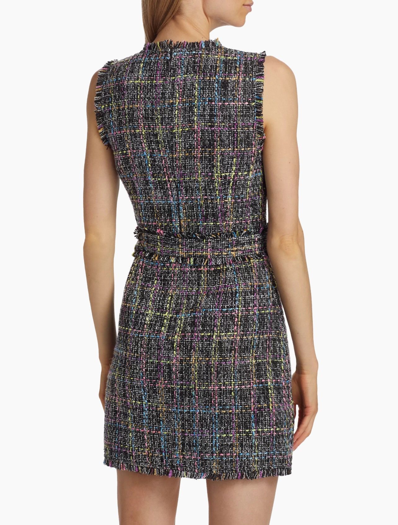 Cinq a Sept Cinq à Sept Rochelle Belted Tweed Minidress size 8 Size M / US 6-8 / IT 42-44 - 5 Thumbnail