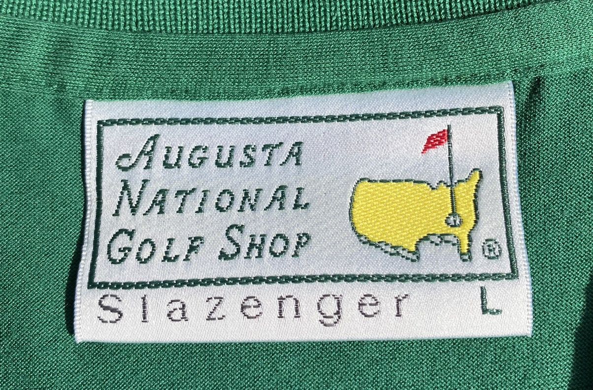 The Masters VTG 90’s Masters Augusta National Slazenger Golf Green Polo Size US L / EU 52-54 / 3 - 4 Thumbnail