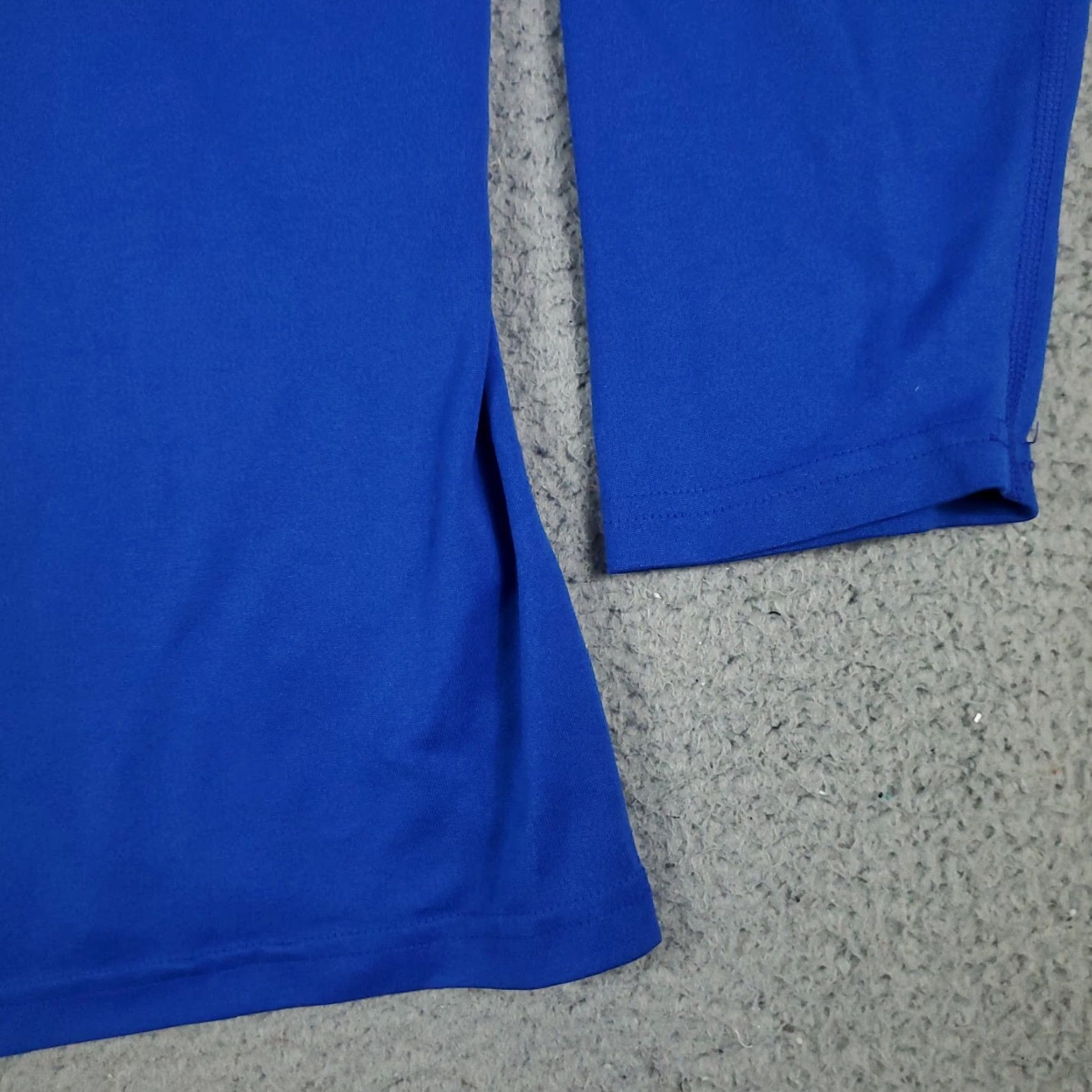 Nike Nike T Shirt Mens 2XL Blue Lions Swoosh Running Active Work Out Long Sleeve Size US XXL / EU 58 / 5 - 5 Thumbnail