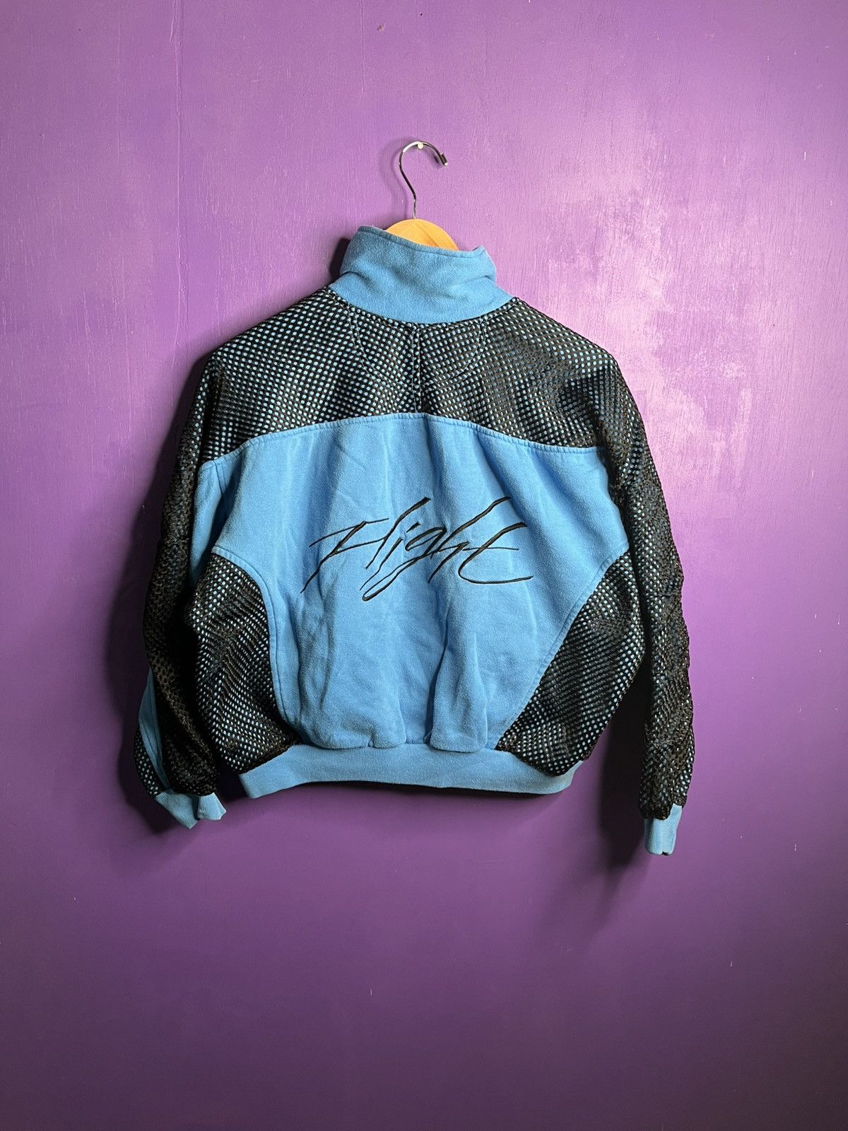 Jordan Brand × Nike × Vintage Vintage 90s Nike Jordan brand mesh sweatshirt Size US S / EU 44-46 / 1 - 2 Thumbnail