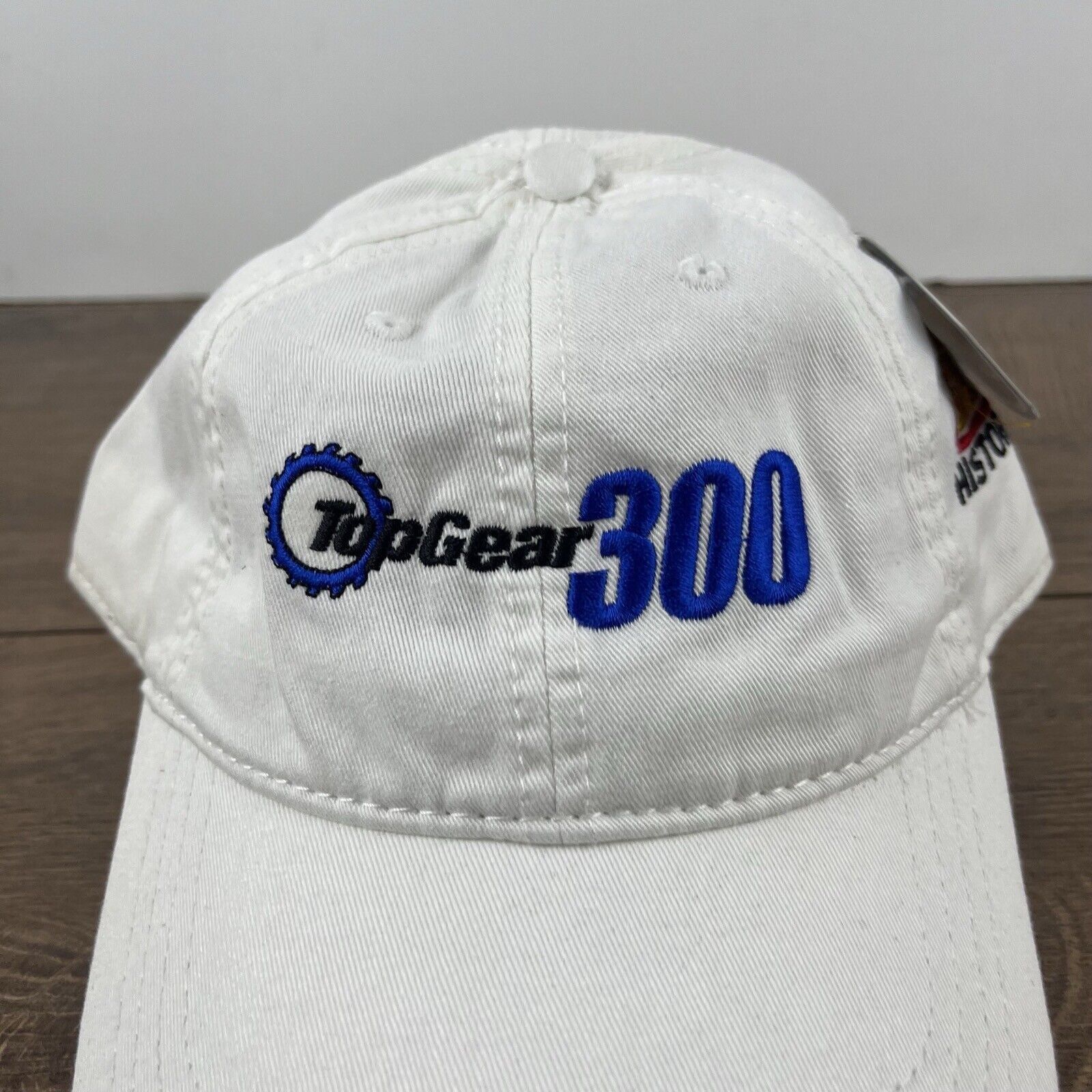 Other TopGear 300 Hat White Top Gear Cap Hat Adjustable Hat White Size ONE SIZE - 7 Thumbnail