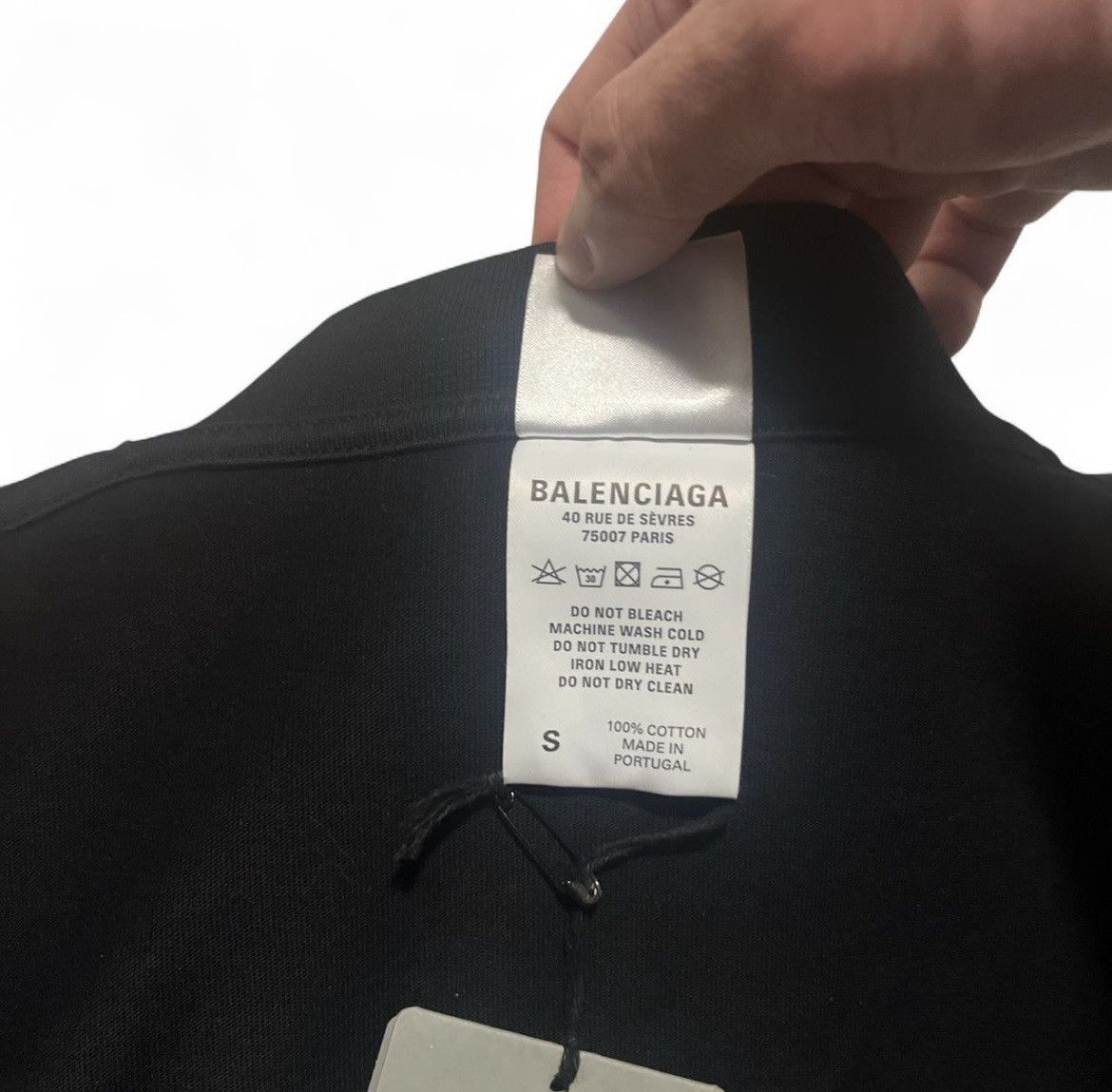 Balenciaga Balenciaga mirror logo inside out T-shirt Size US L / EU 52-54 / 3 - 6 Thumbnail