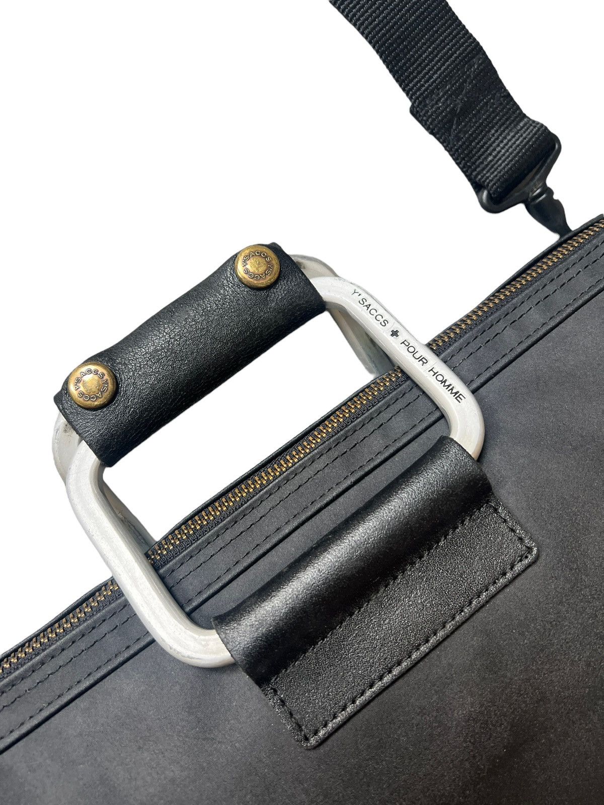 Yohji Yamamoto Yohji Yamamoto Y’SACCS Pour Homme Utility Messenger Bag Size ONE SIZE - 5 Thumbnail