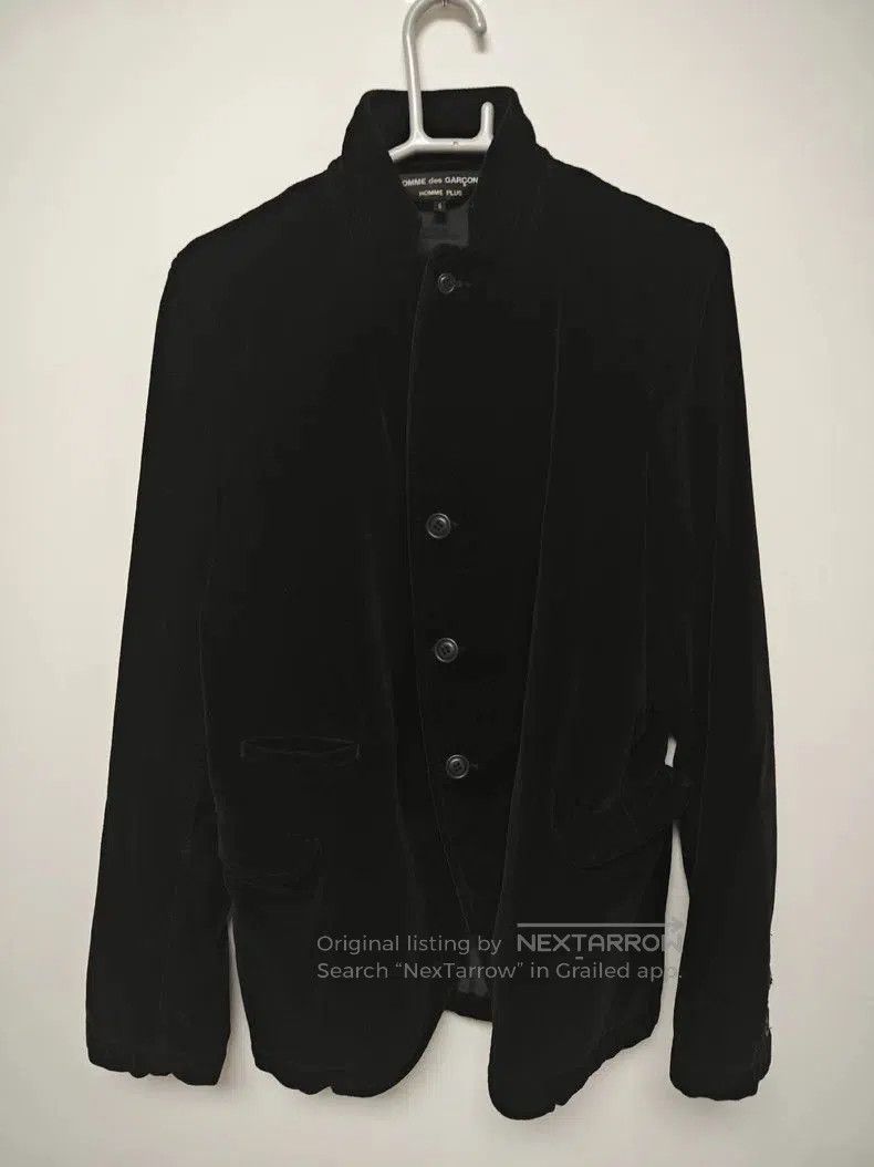 Comme des Garcons Comme des Garcons 11AW Black Velvet Coat. Size US S / EU 44-46 / 1 - 3 Thumbnail