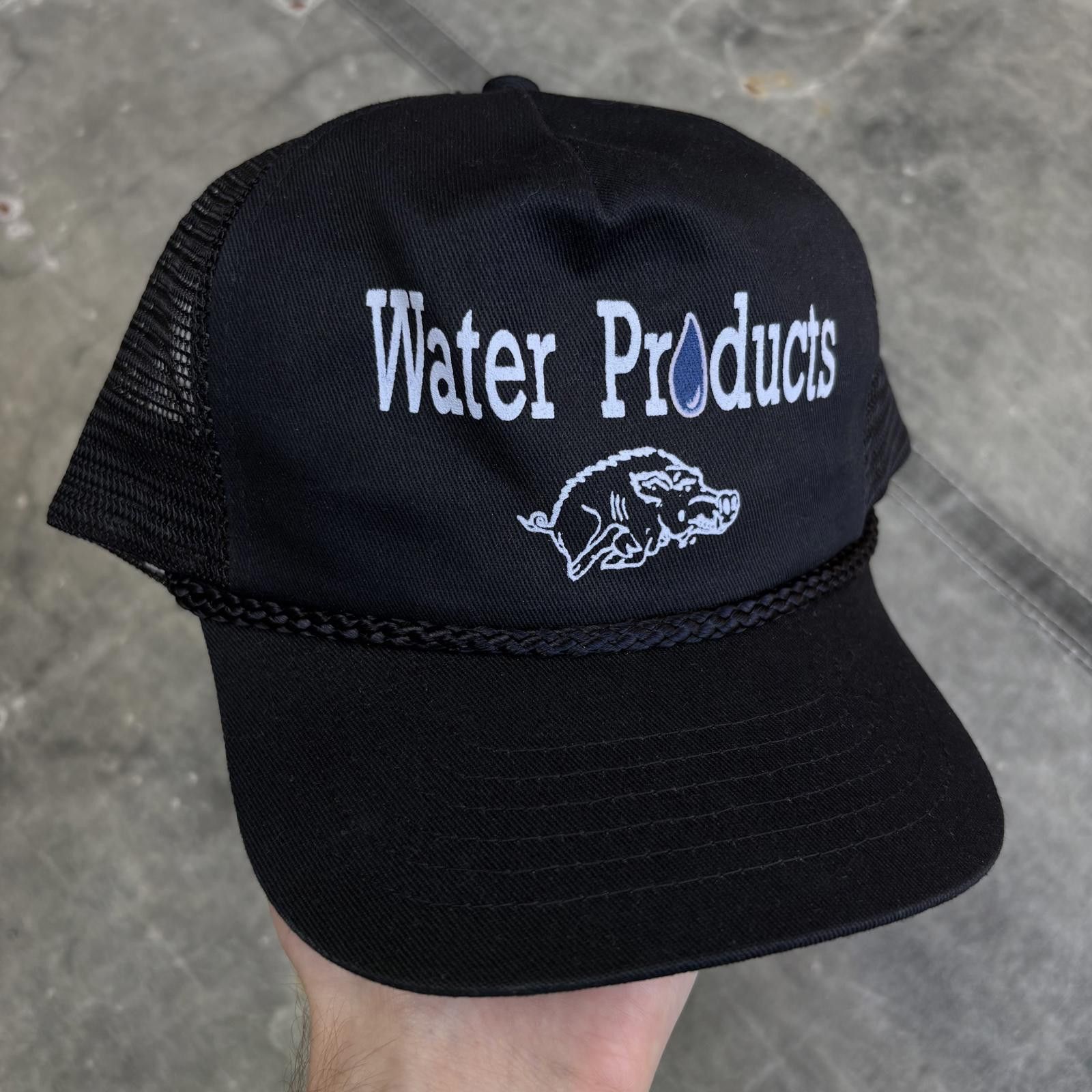 Vintage Vintage 90s Deadstock Arkansas Razorbacks Rope Trucker Hat Size ONE SIZE - 1 Thumbnail