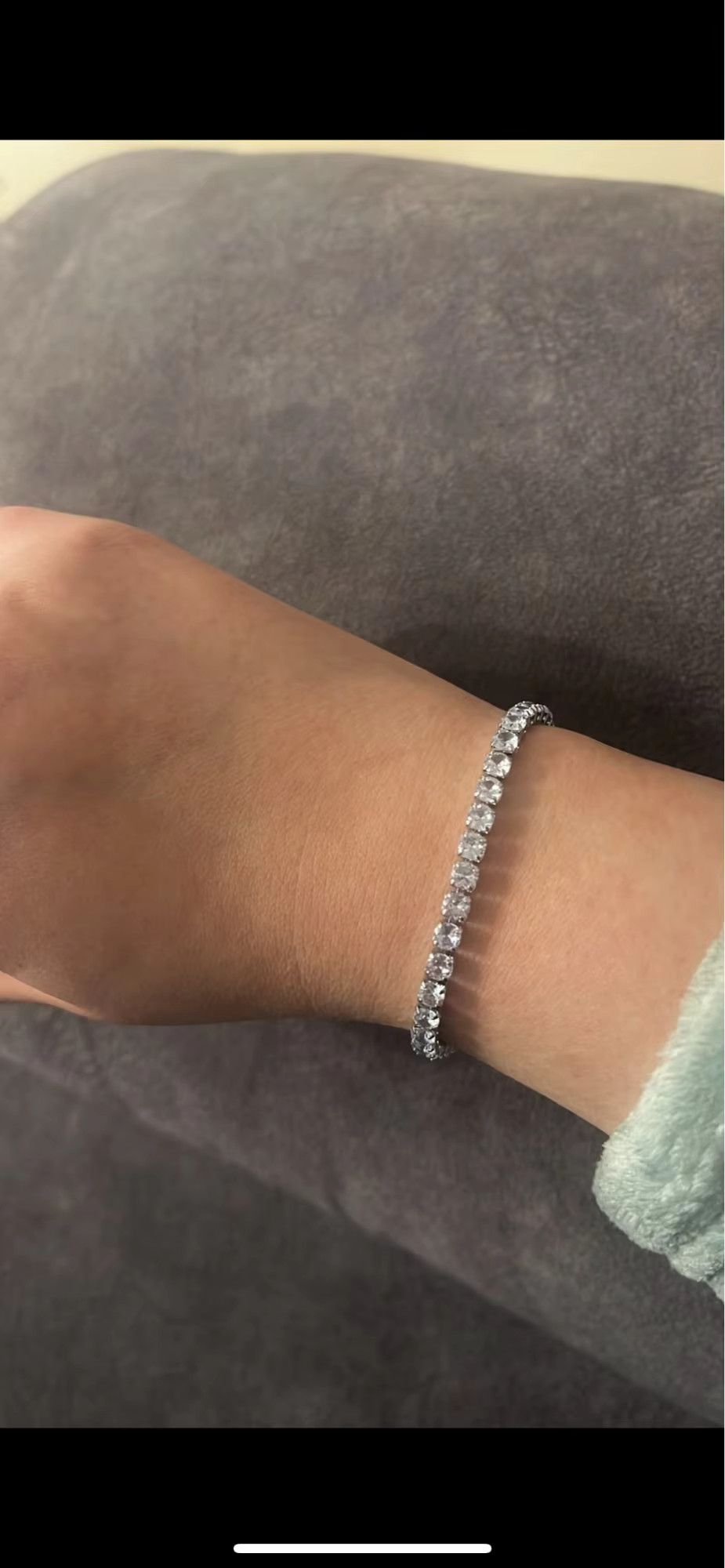 Other Luxury Crystal Bracelet Streetwear Jewelry Size ONE SIZE - 5 Thumbnail